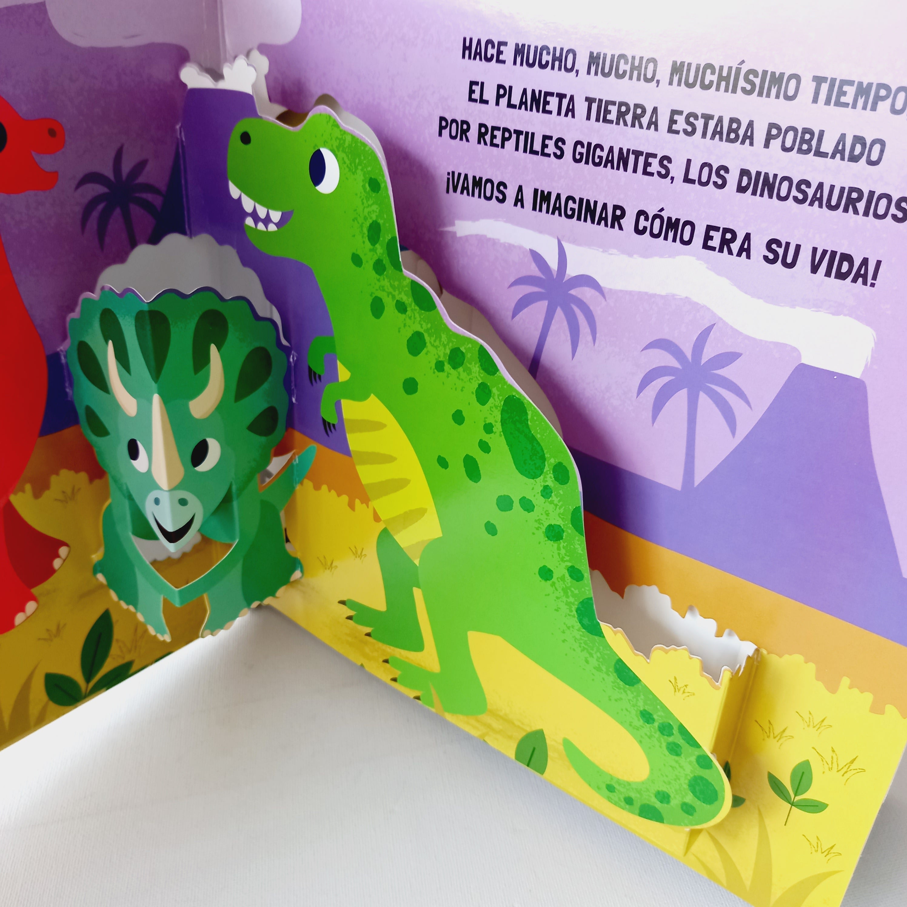 La vida de los Dinos. Pop - up