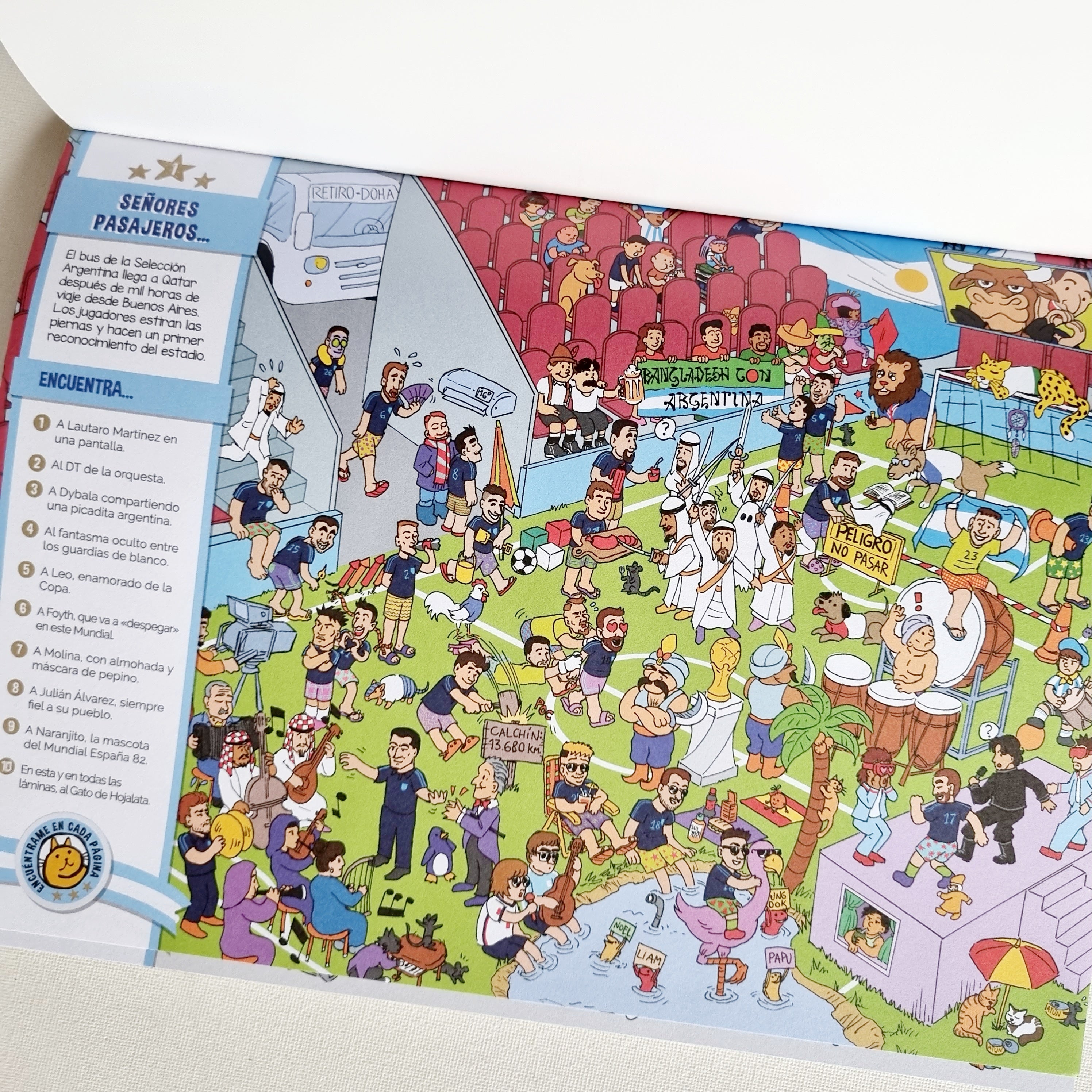 Busca y encuentra a la selección