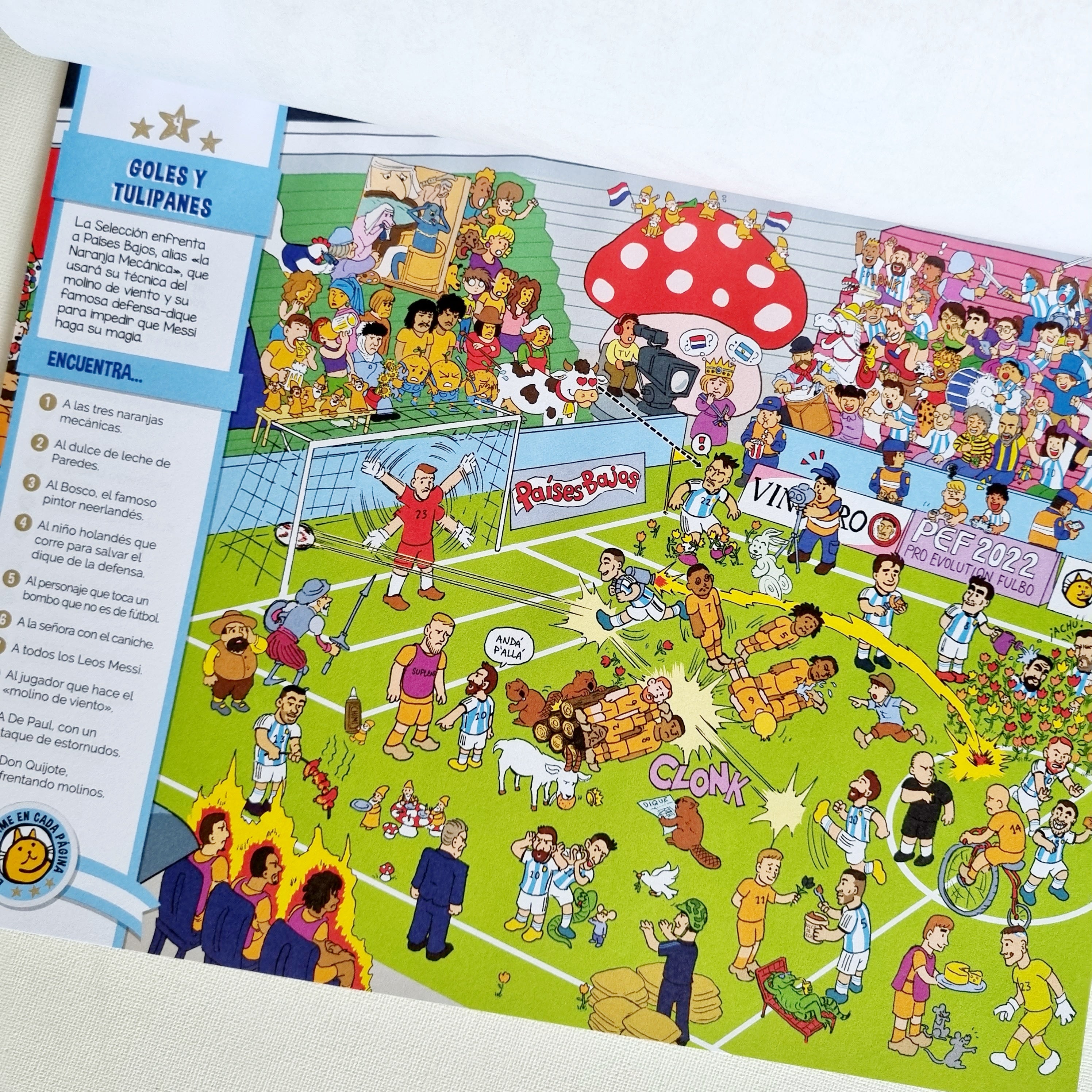 Busca y encuentra a la selección