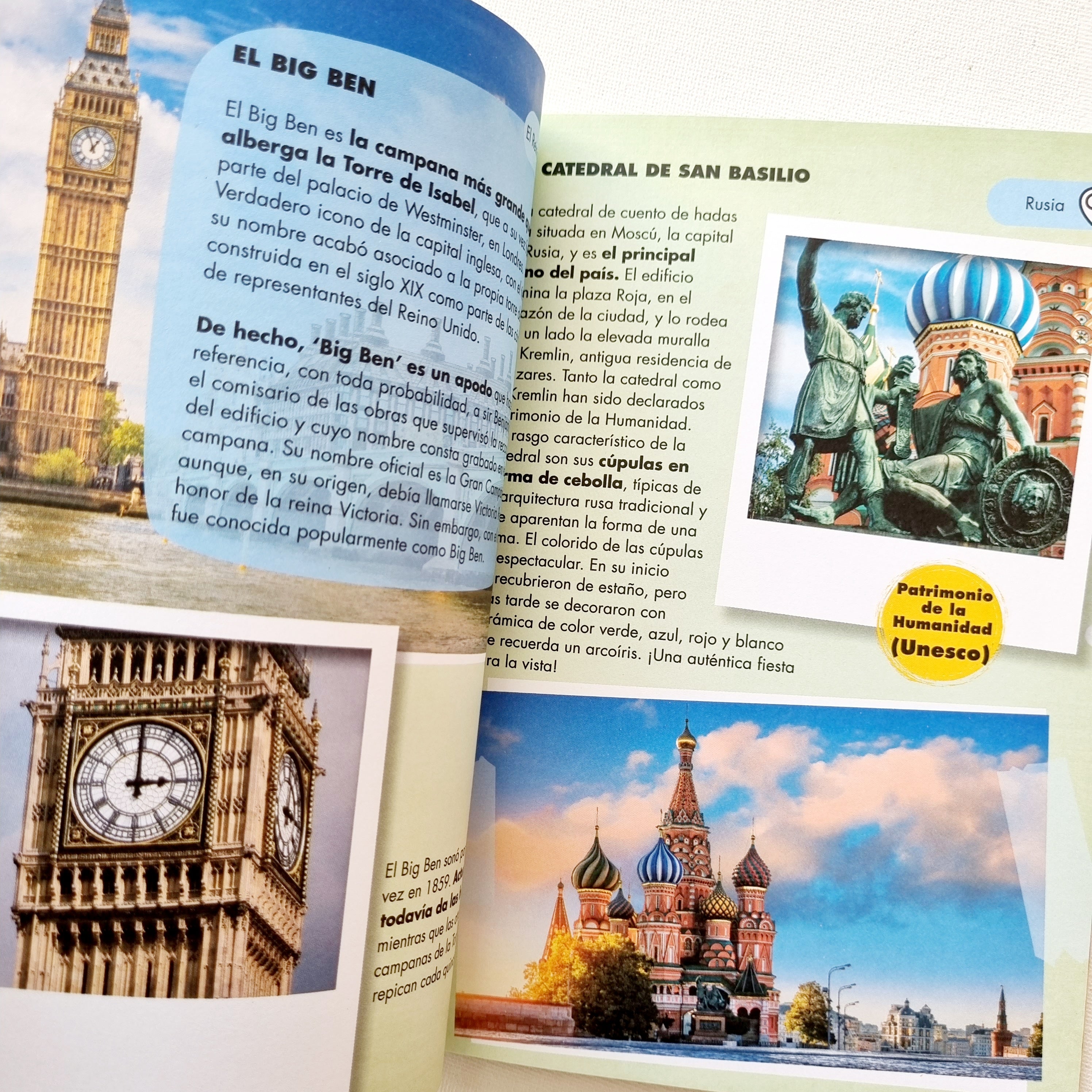 Monumentos del mundo. Viaja, conoce y explora. Rompecabeza + libro