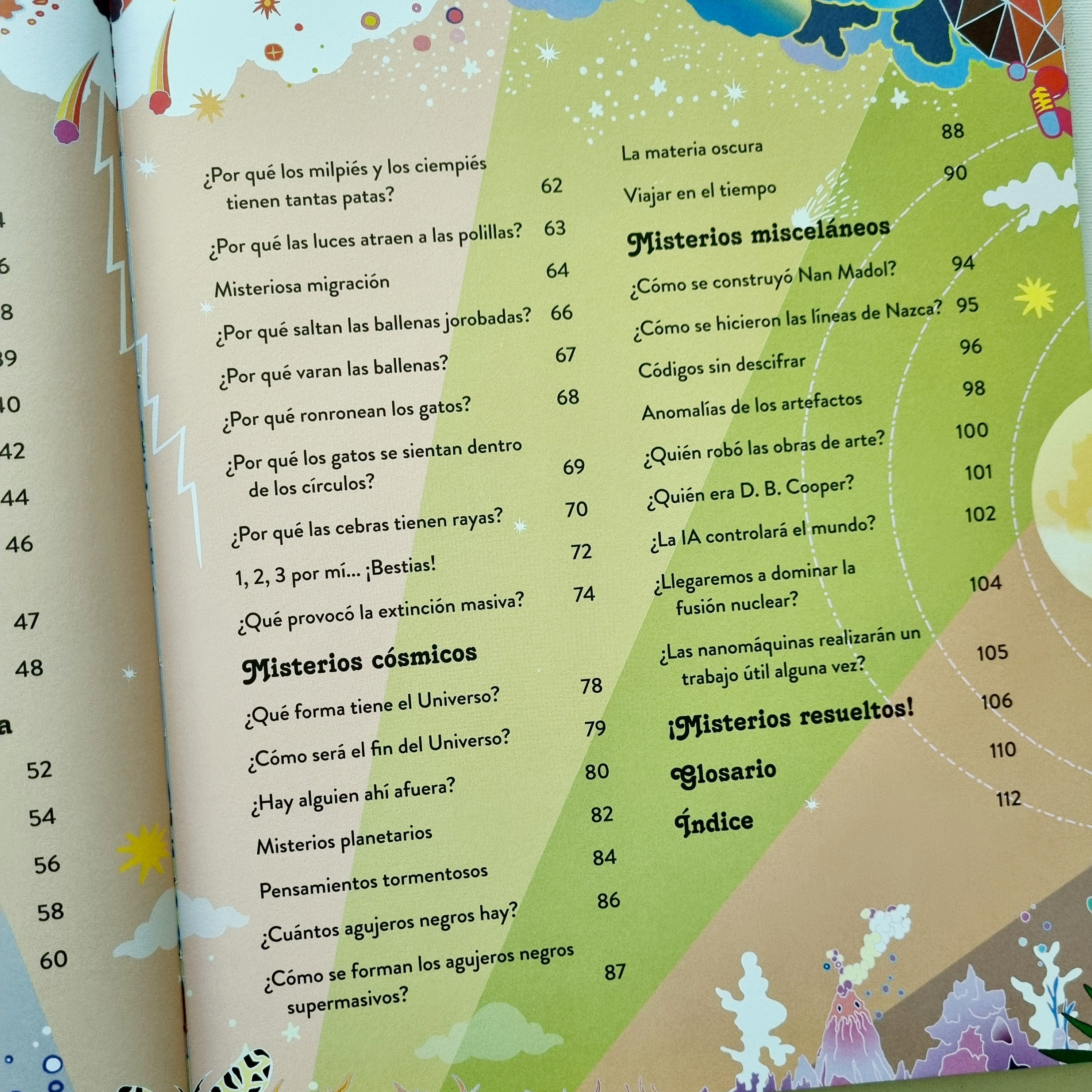 Misterios y curiosidades