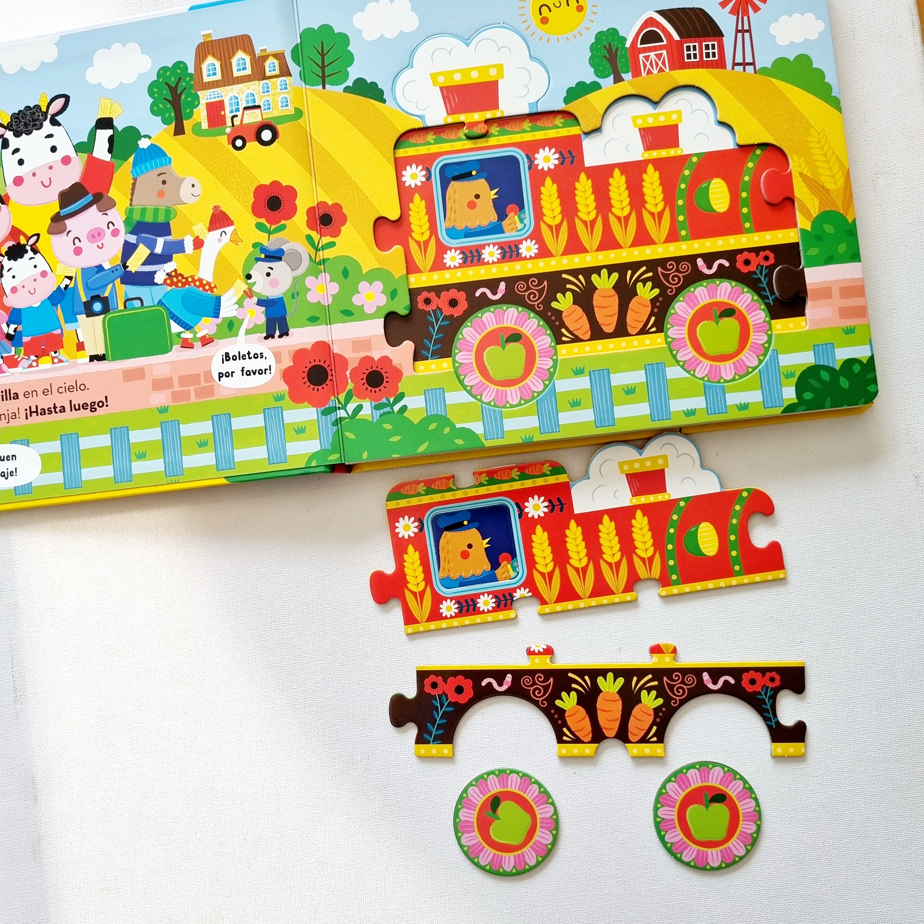 Todos a bordo del tren de la granja