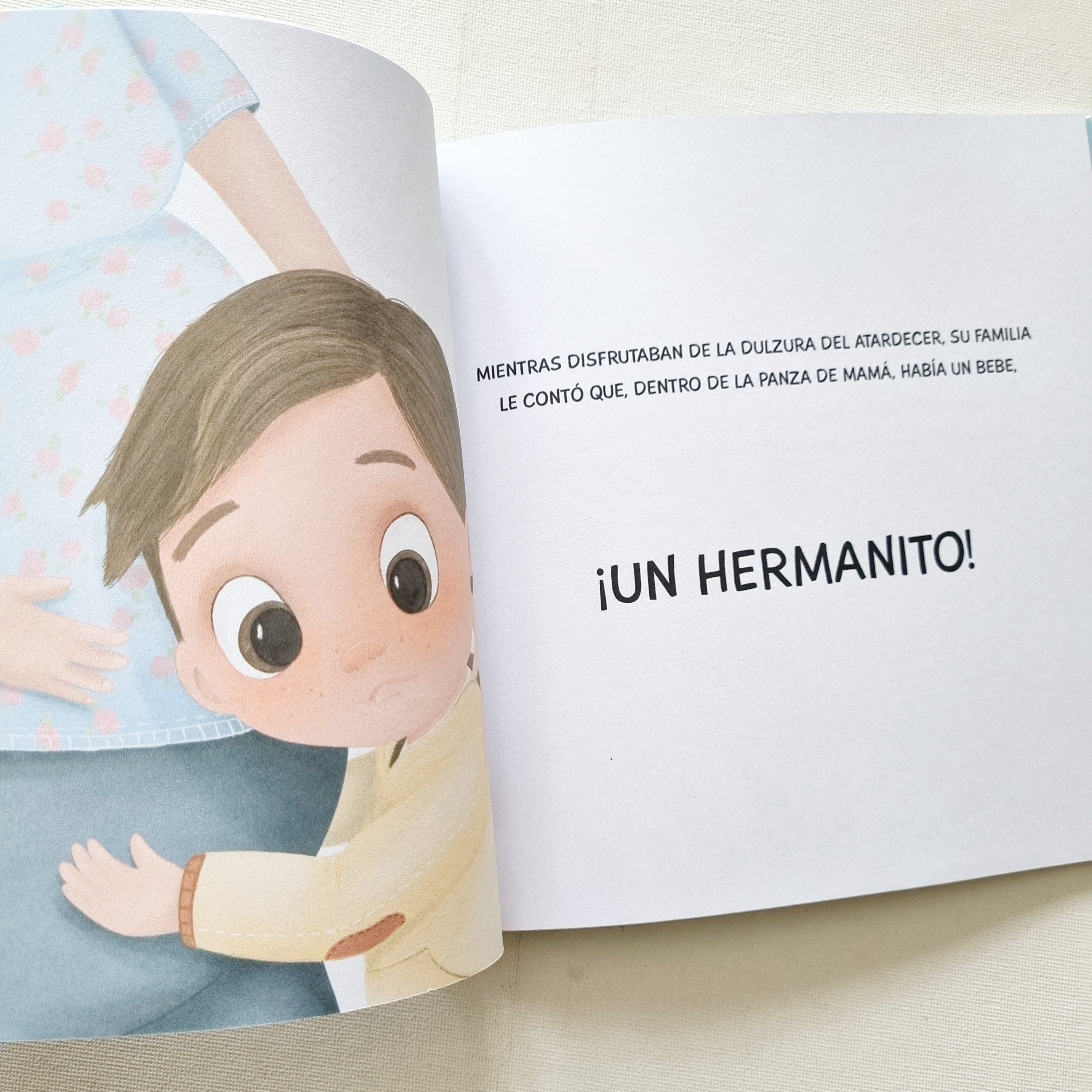 Nació un super hermano