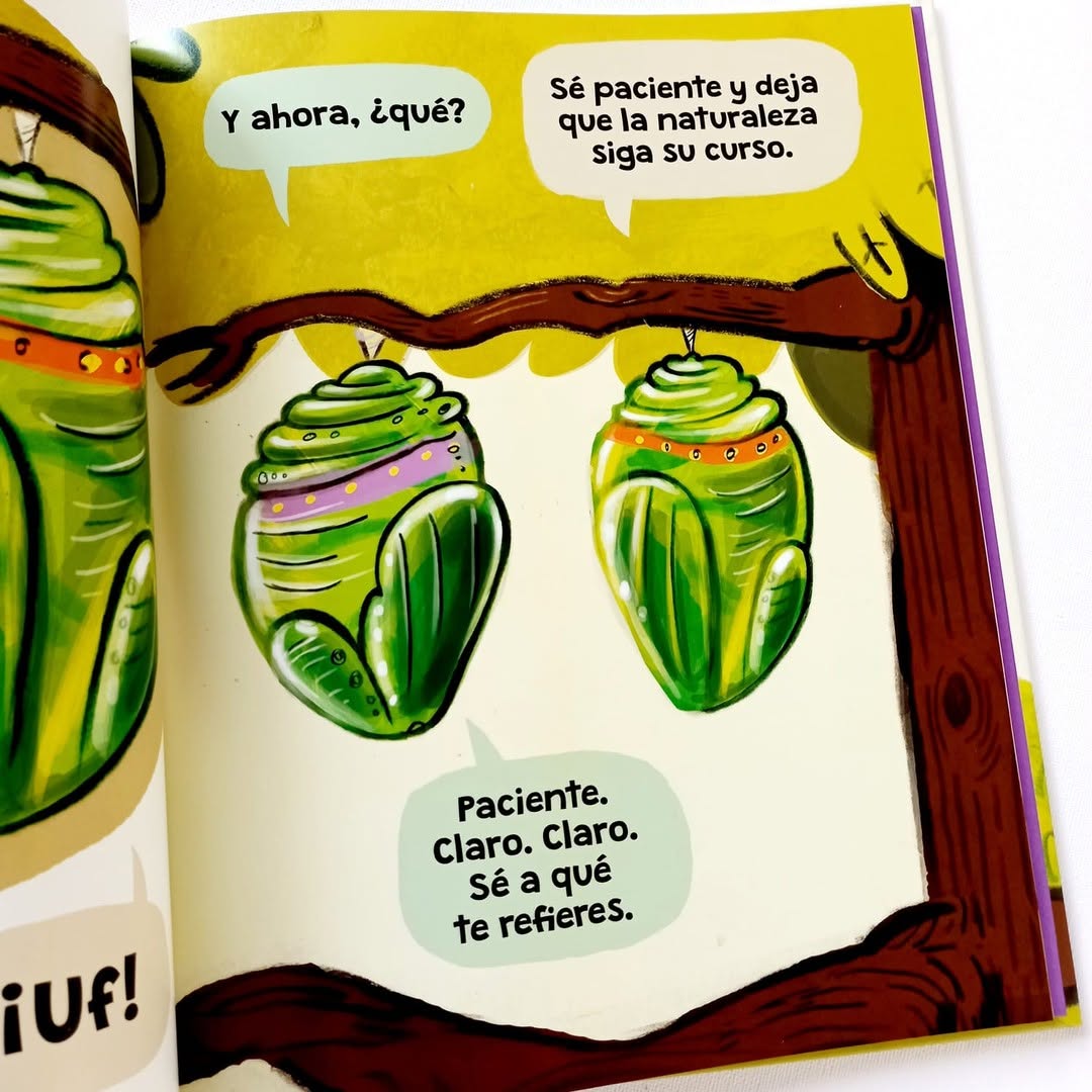 La oruga impaciente