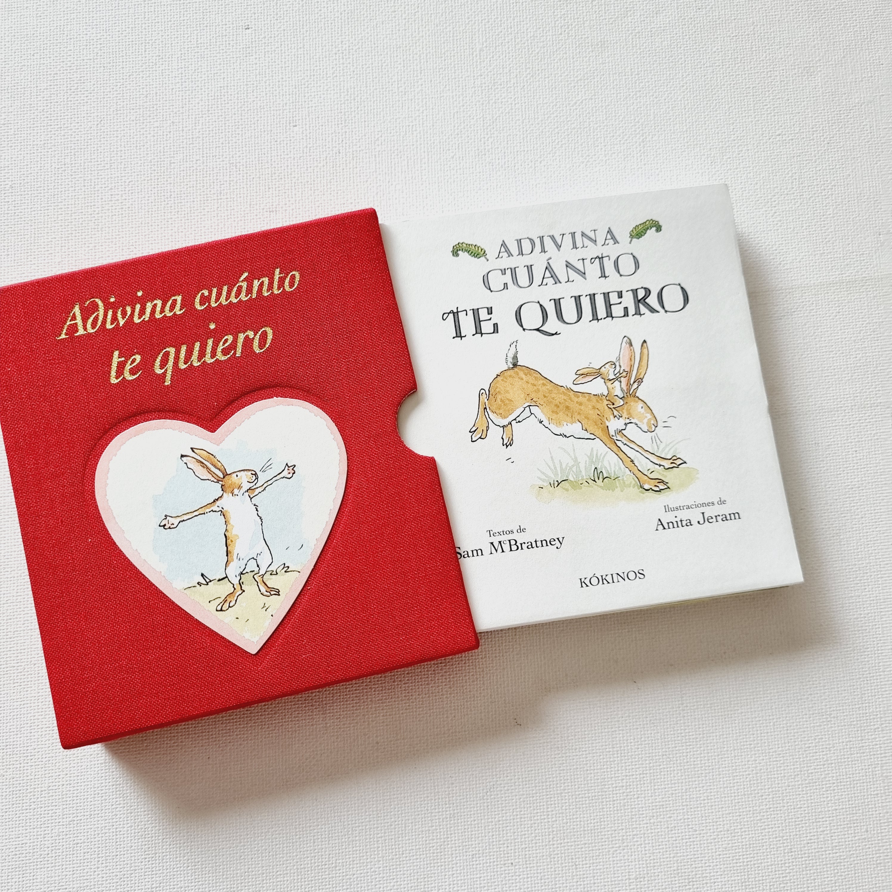 Adivina cuánto te quiero. Edición cajita desplegable