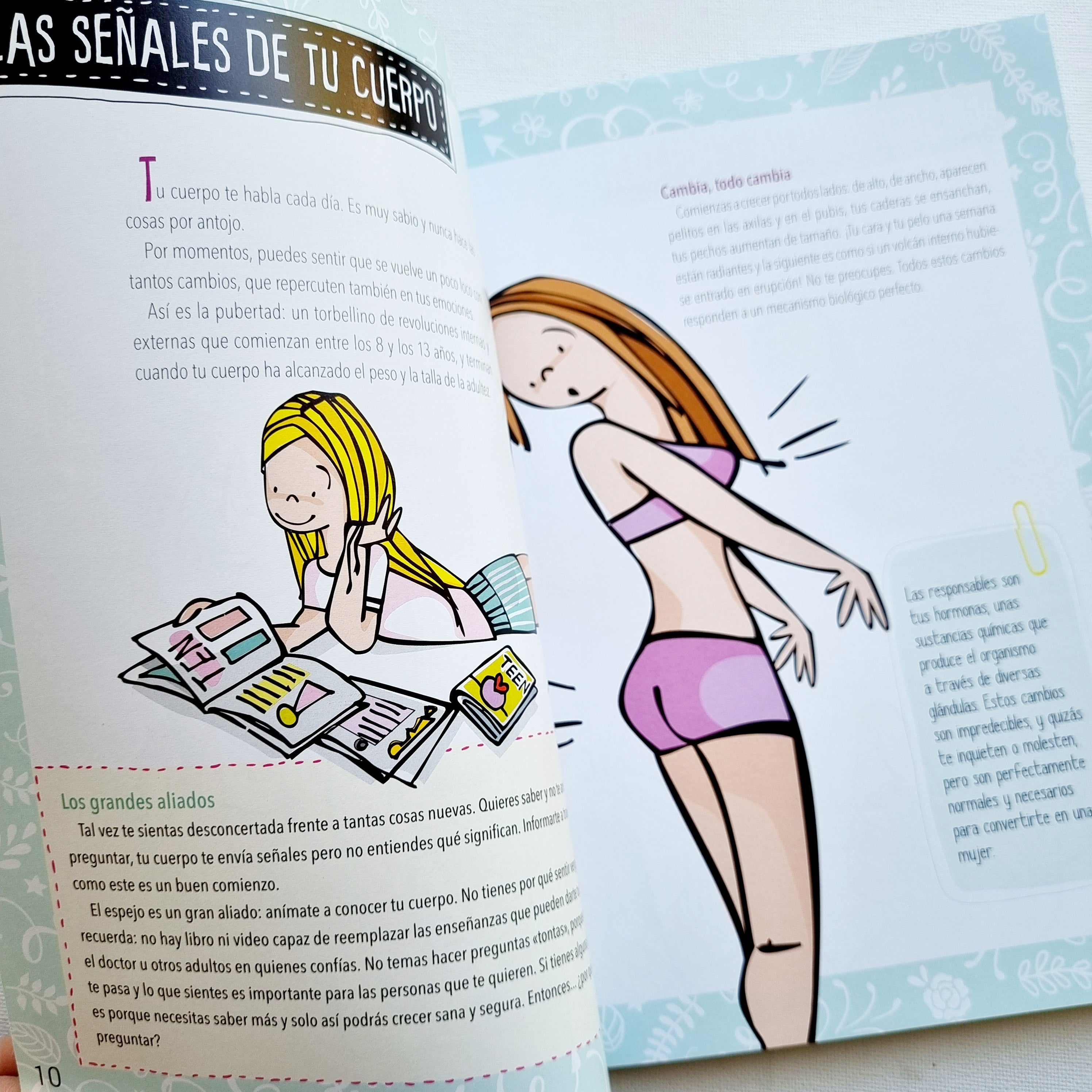 Cuido mi cuerpo.