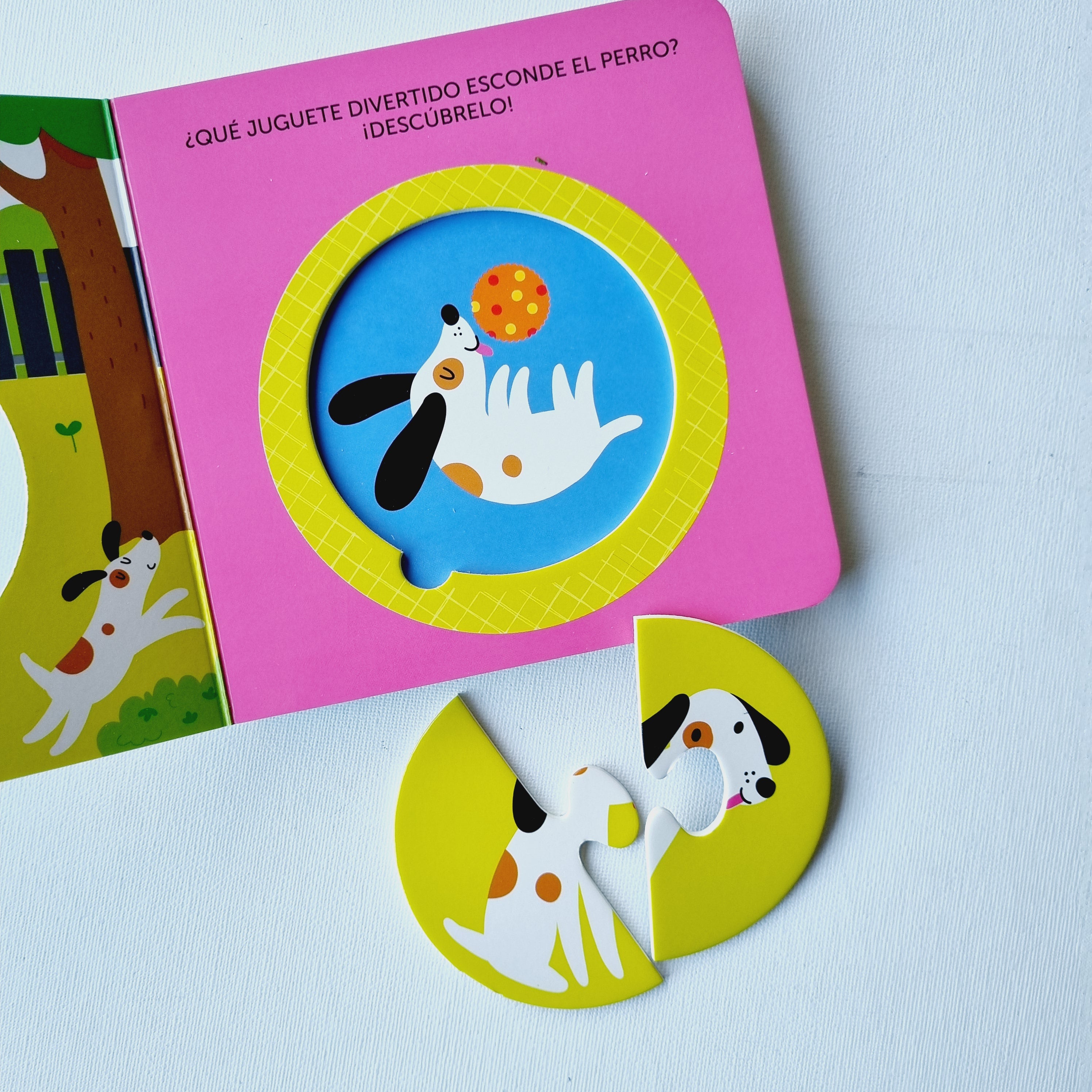 Mascotas. Libro con rompecabezas