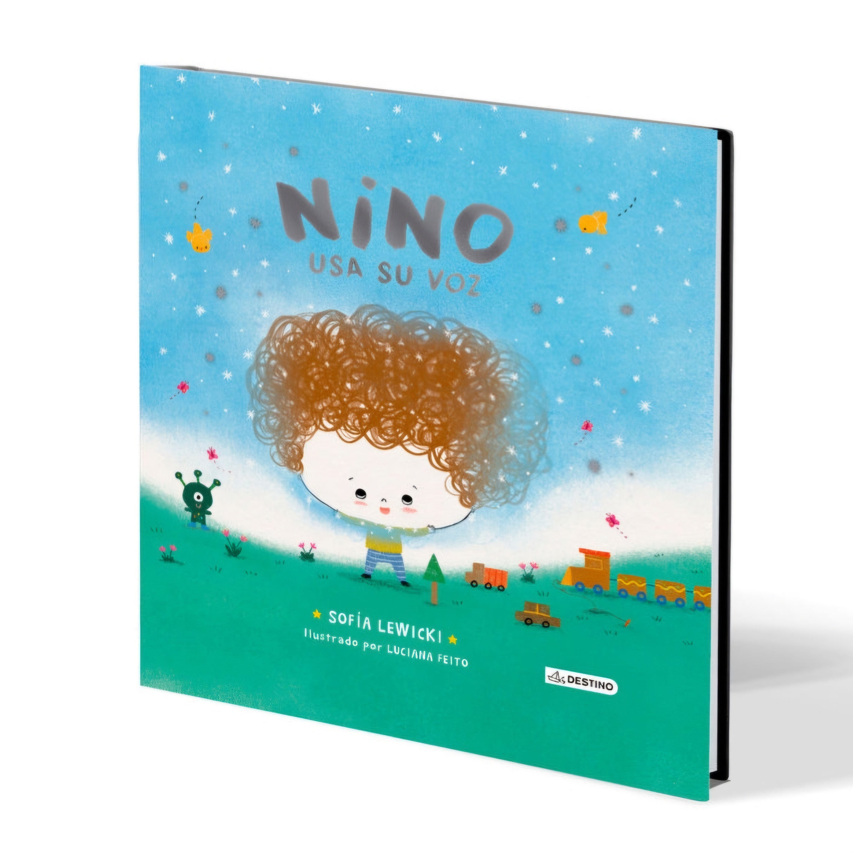 Nino usa su voz