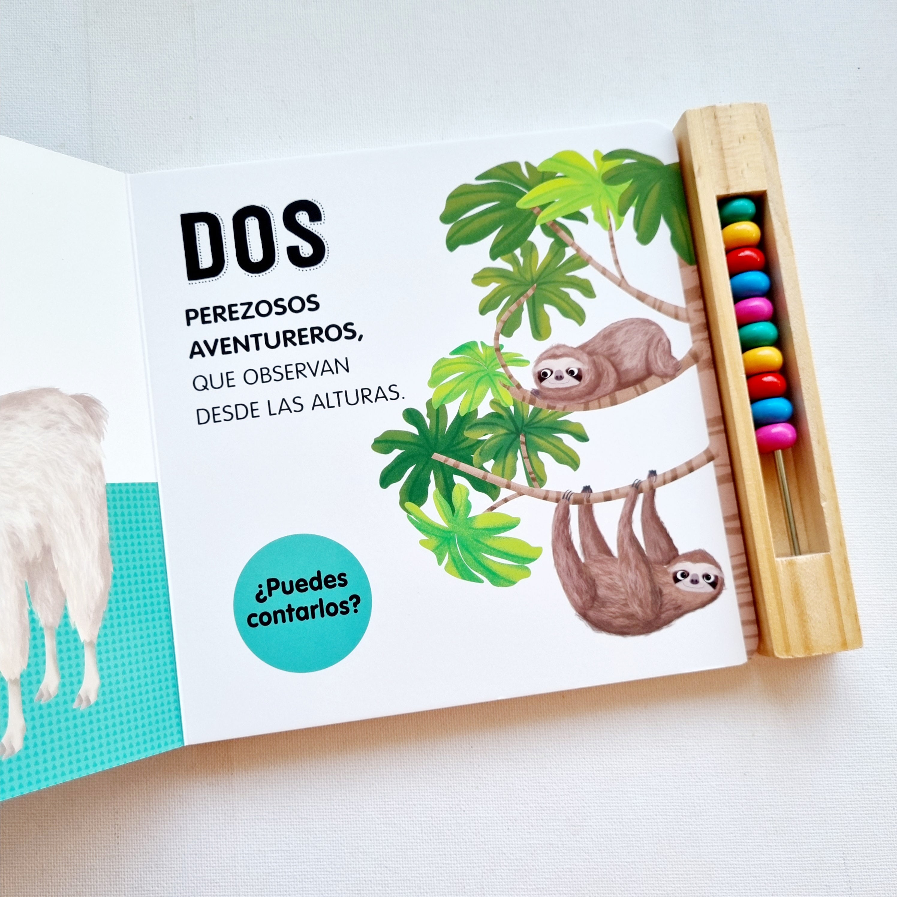 Mi primer ábaco. Desliza y cuenta, números y animales