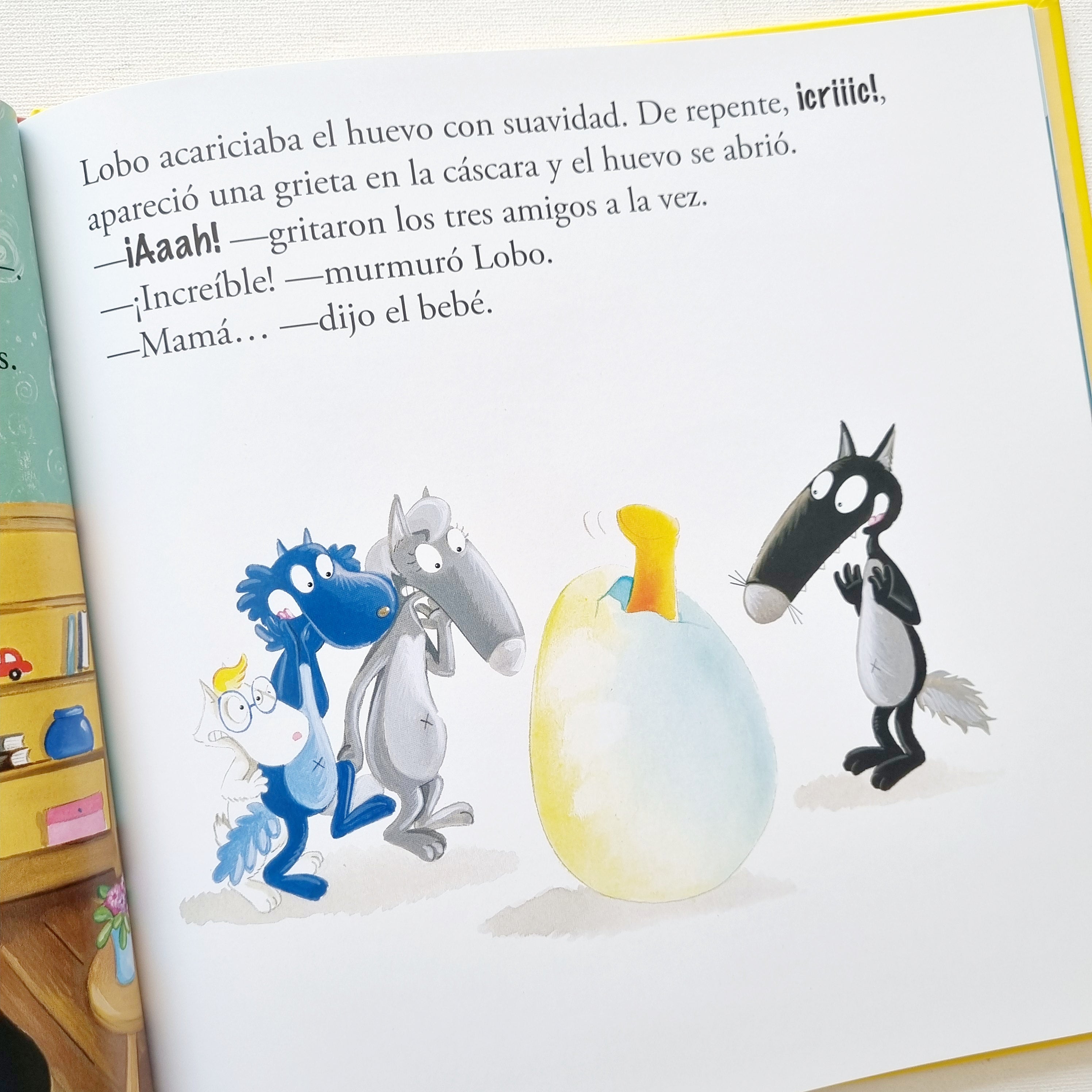 El lobo que adoraba los dinosaurios