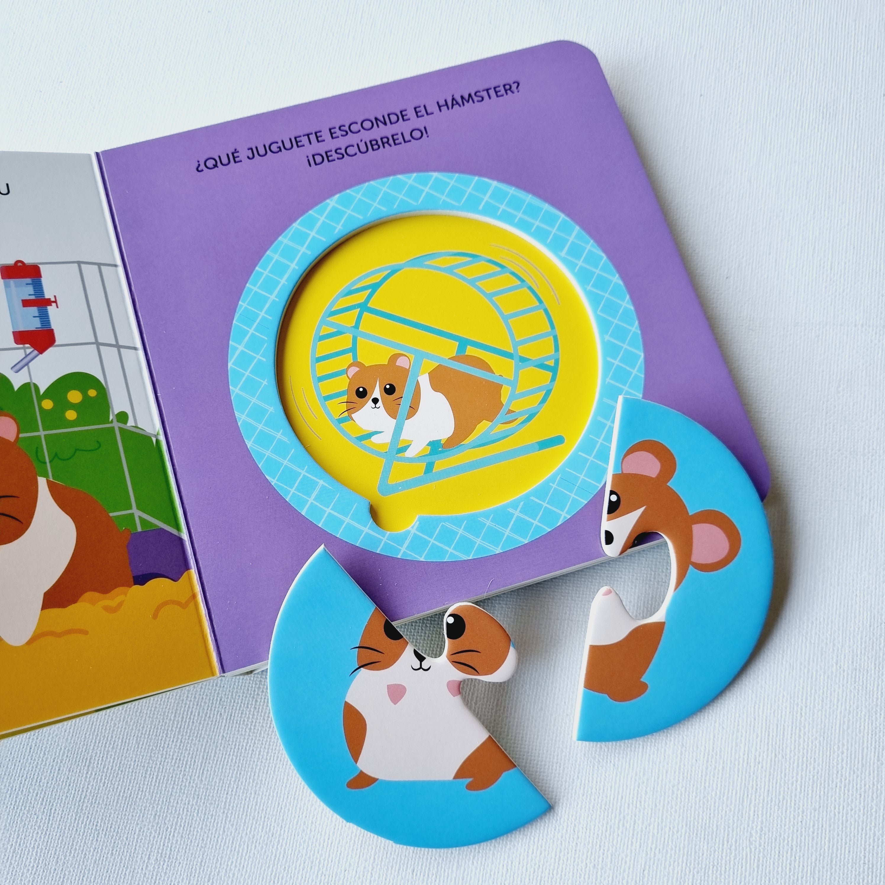 Mascotas. Libro con rompecabezas