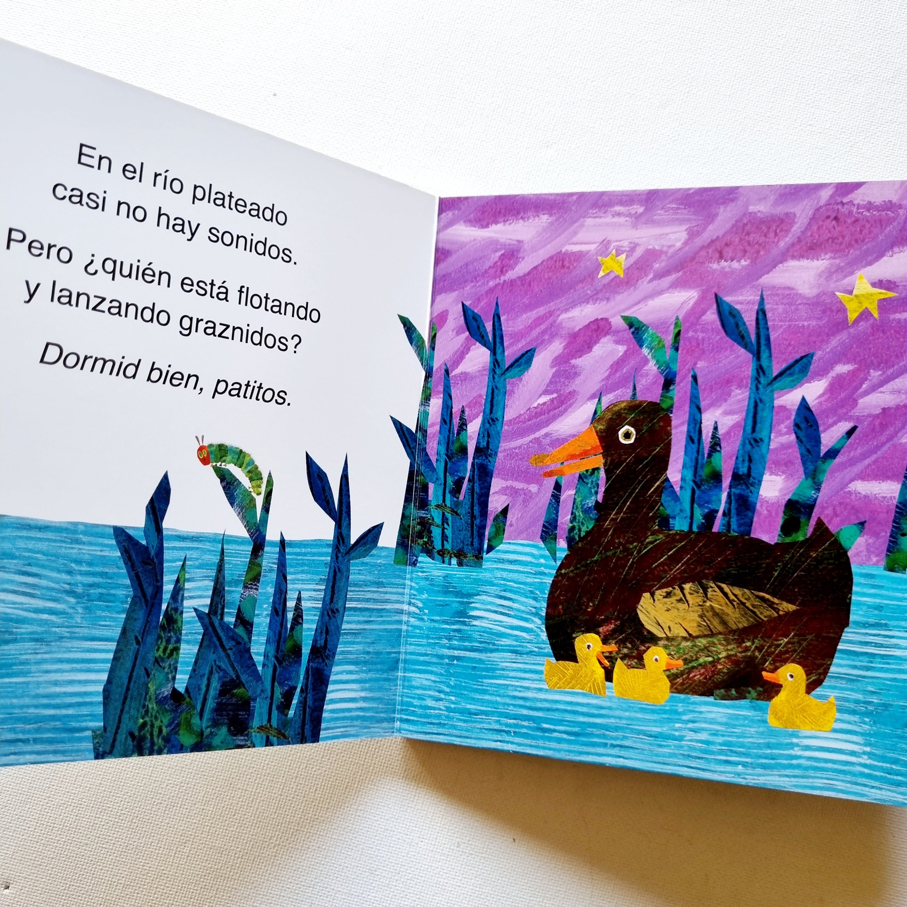 Dulces sueños pequeña oruga glotona - Libro + mantita