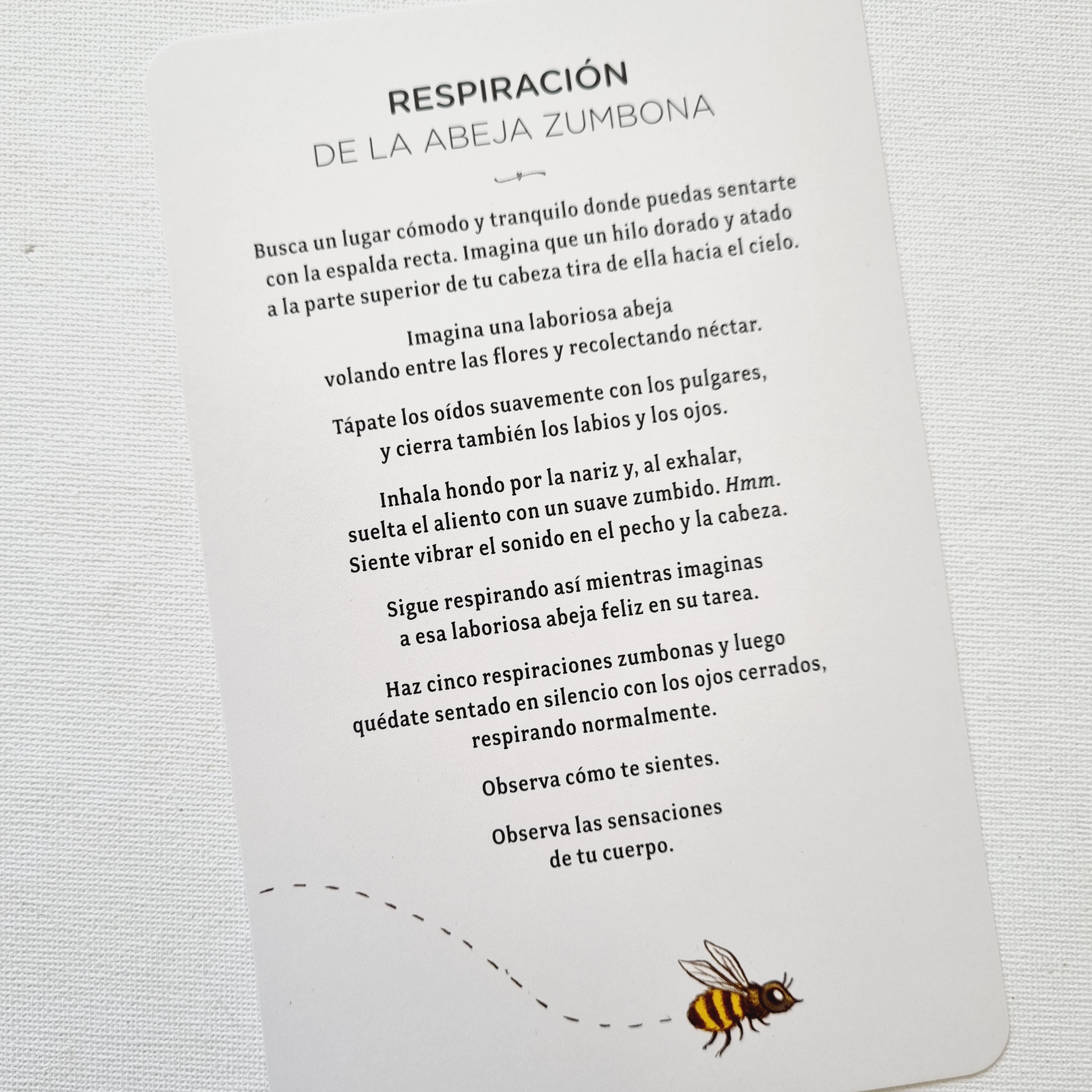 Con calma - Cartas