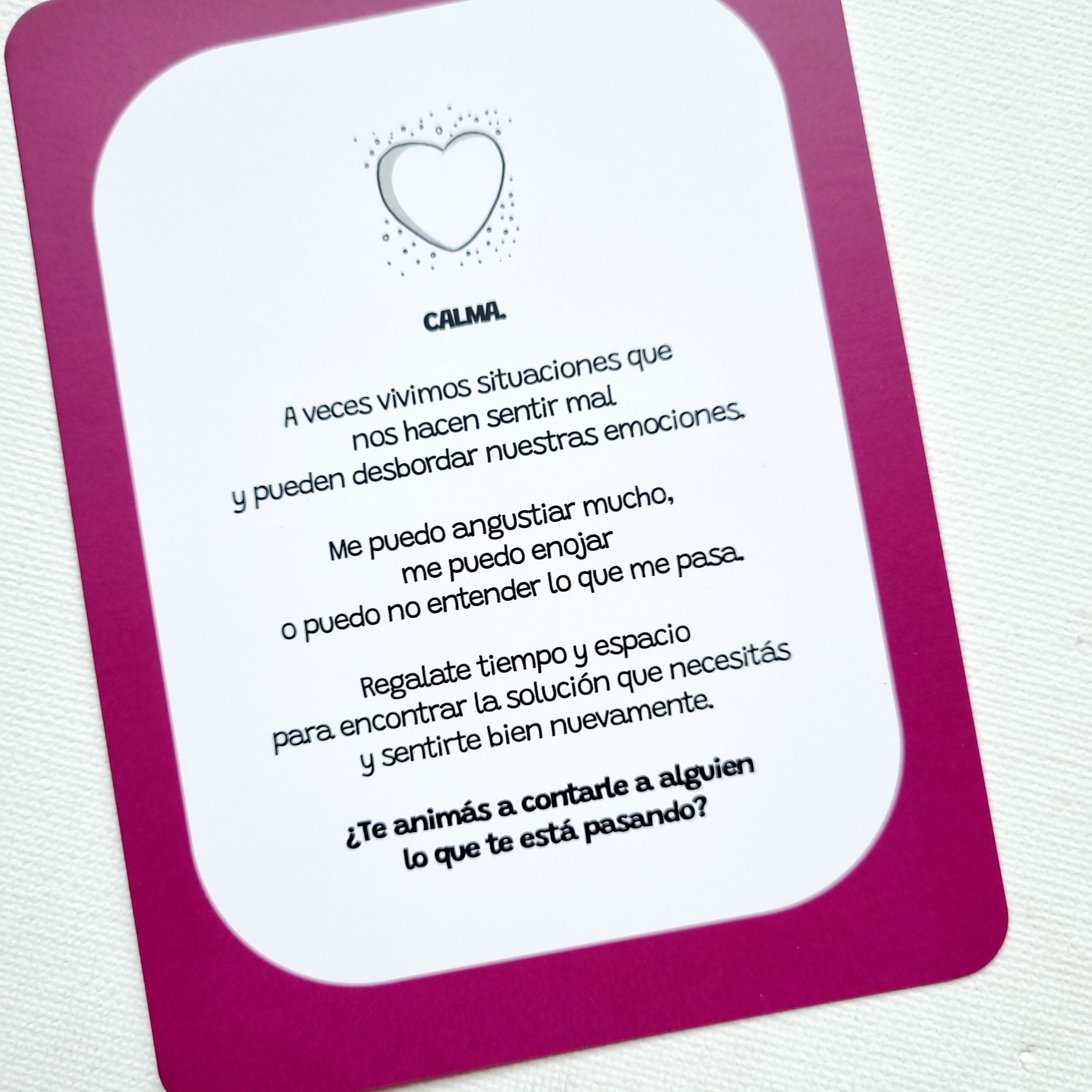 Las cartas de alma