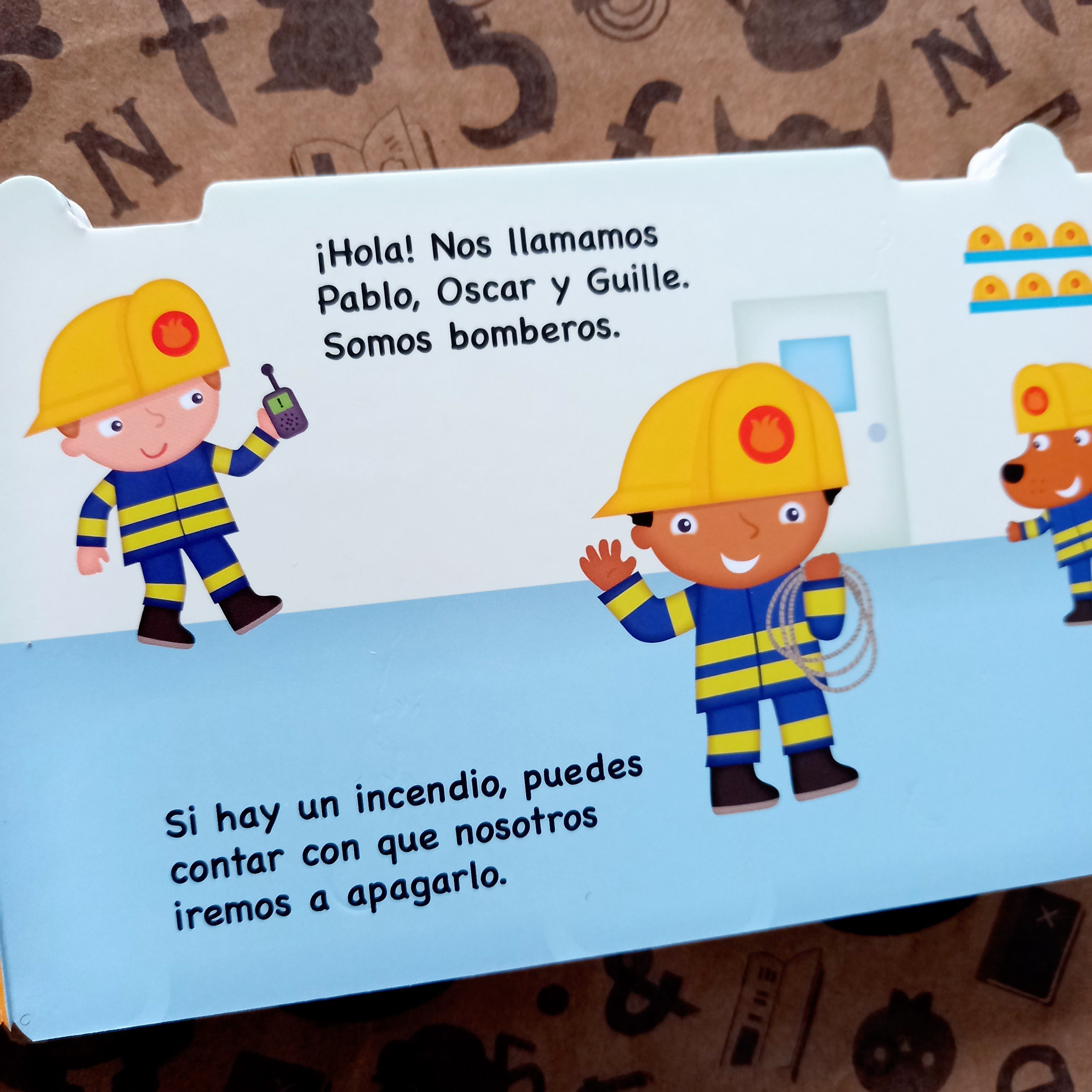 El camión de los bomberos. Sobre ruedas