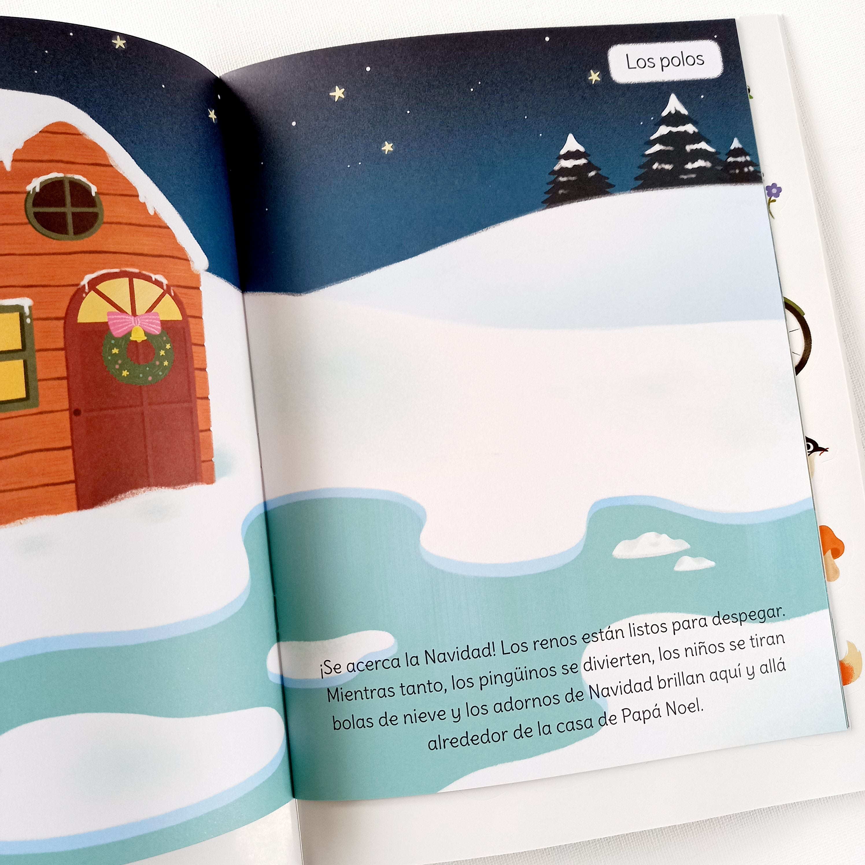La naturaleza y los animales. Libro de stickers