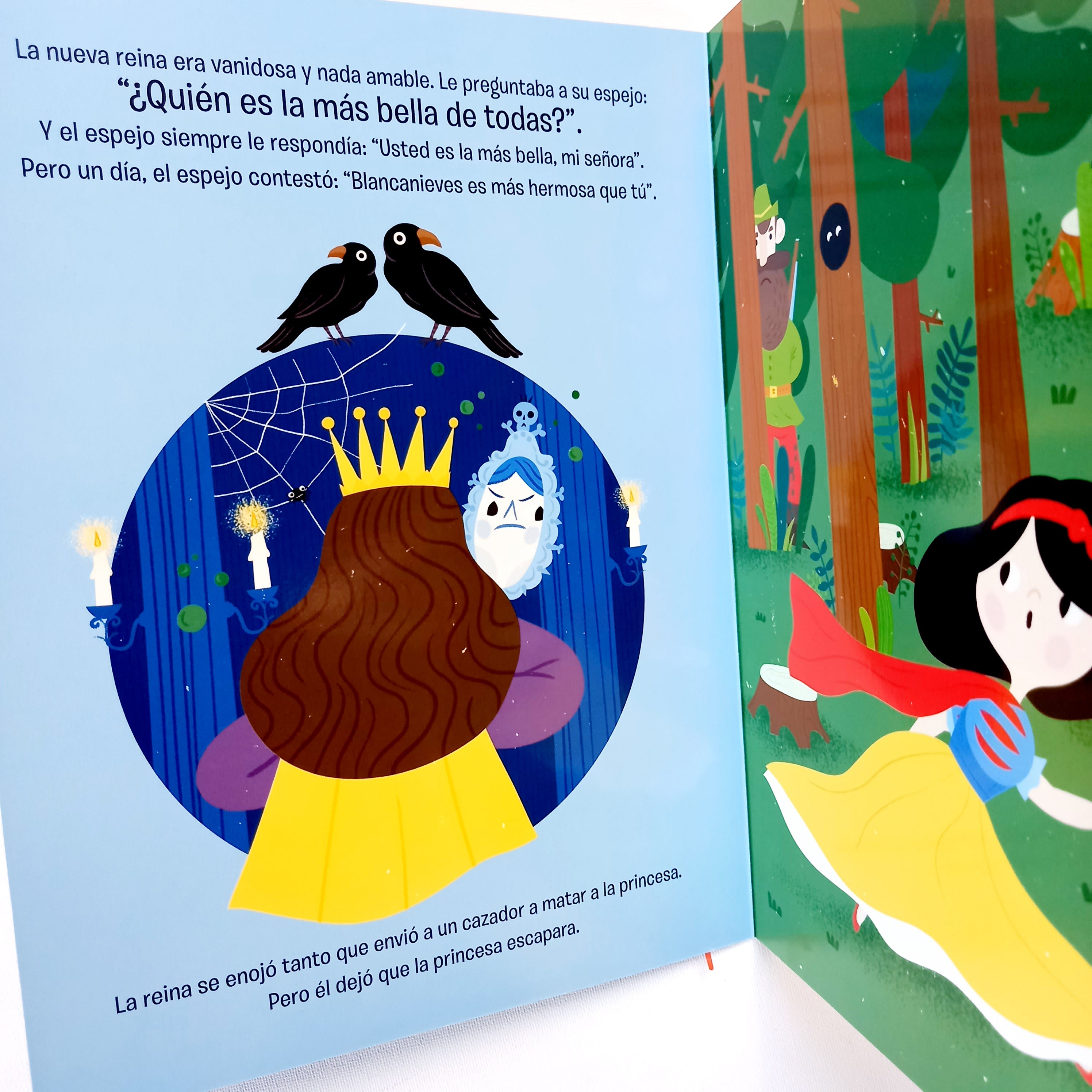 Blancanieves. Cuéntame un cuento con títeres de dedos.