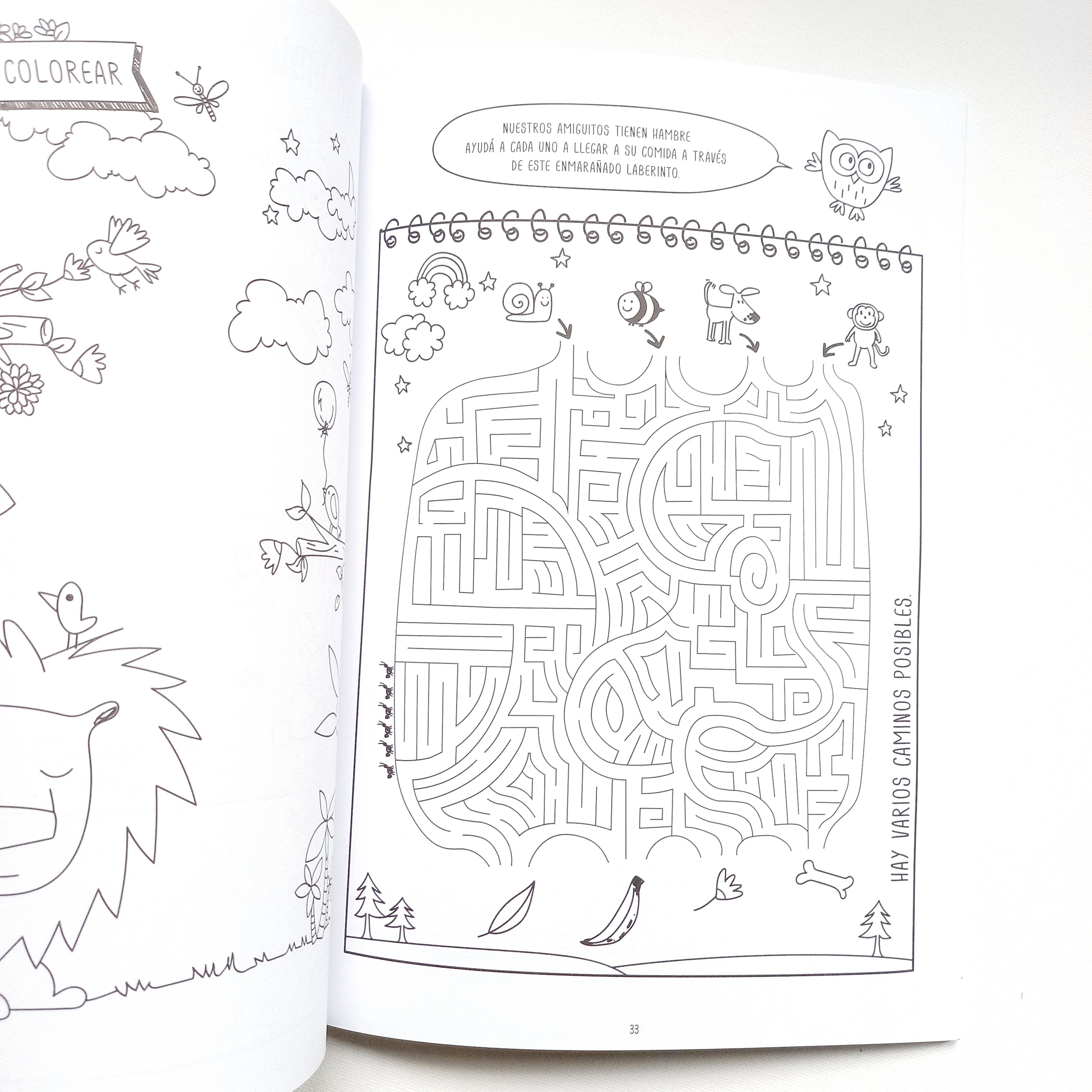El libro de actividades de los pequeños grandes artistas