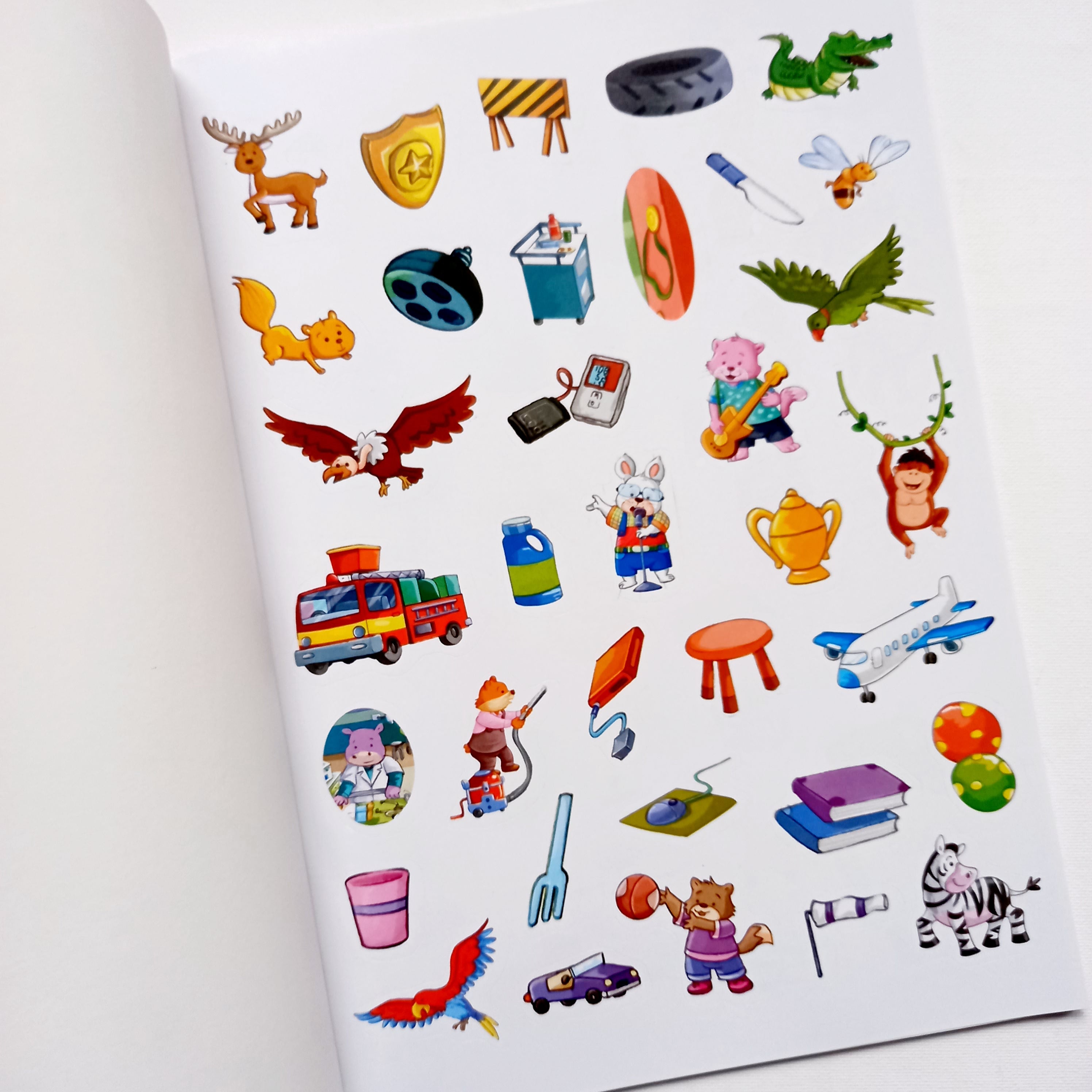 Mundo stickers - verde