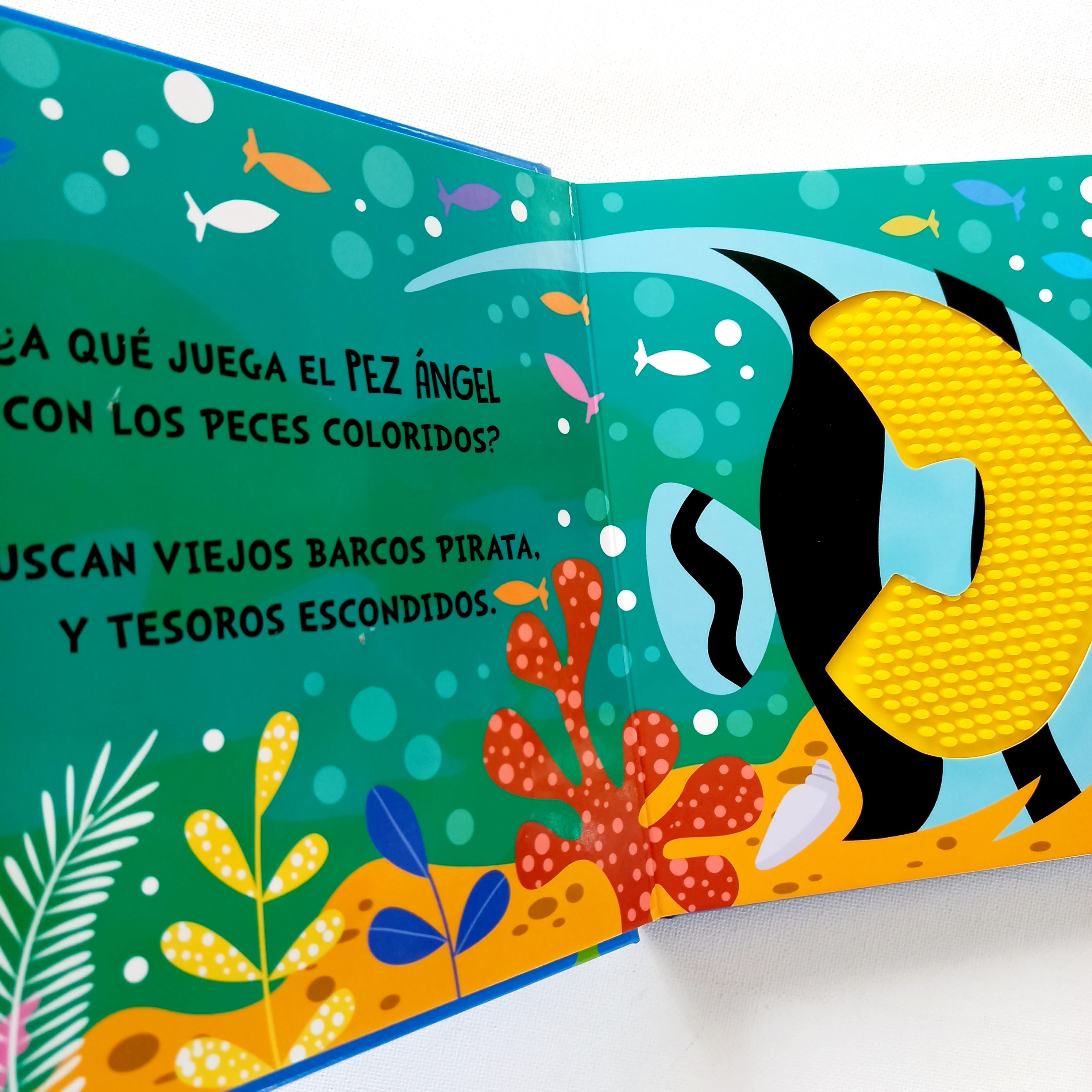 En lo profundo del océano. Suaves texturas