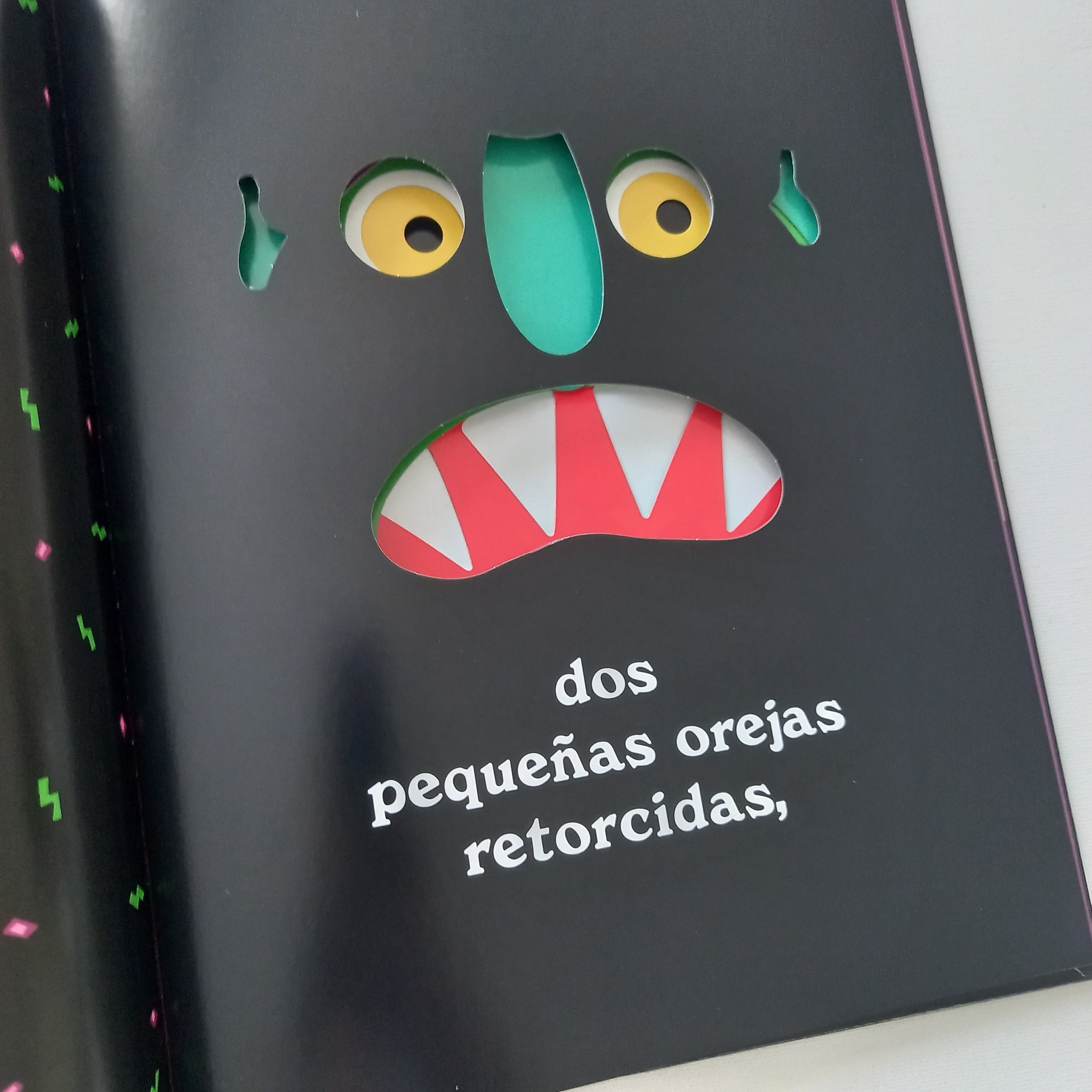 Fuera de aquí, horrible monstruo verde!
