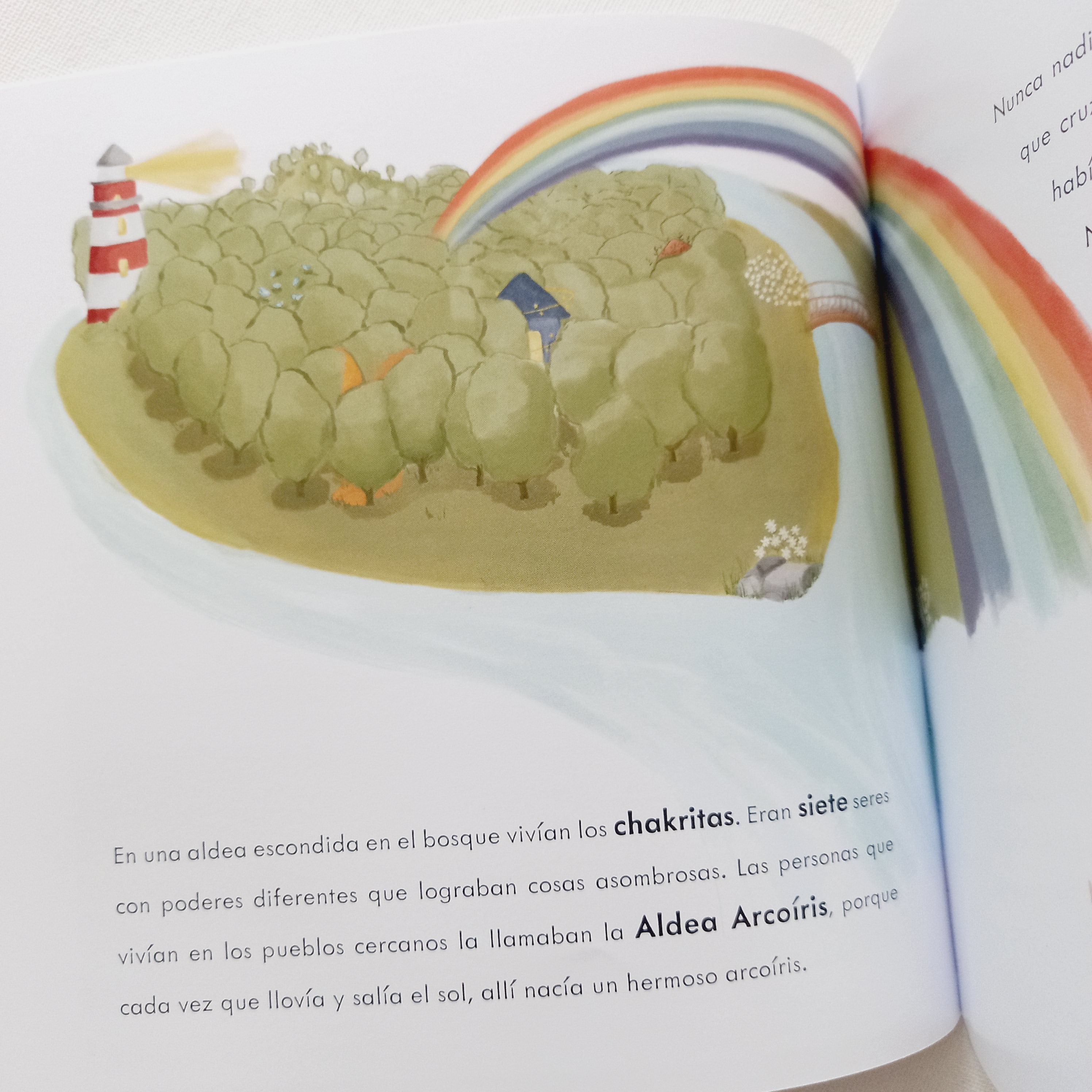 Los siete chakritas y el misterio del arcoiris
