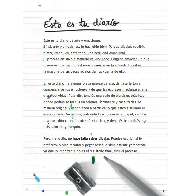 Diario de las emociones ( Edición con solapas)