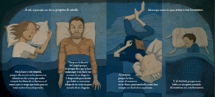 Hay un monstruo debajo de mi cama