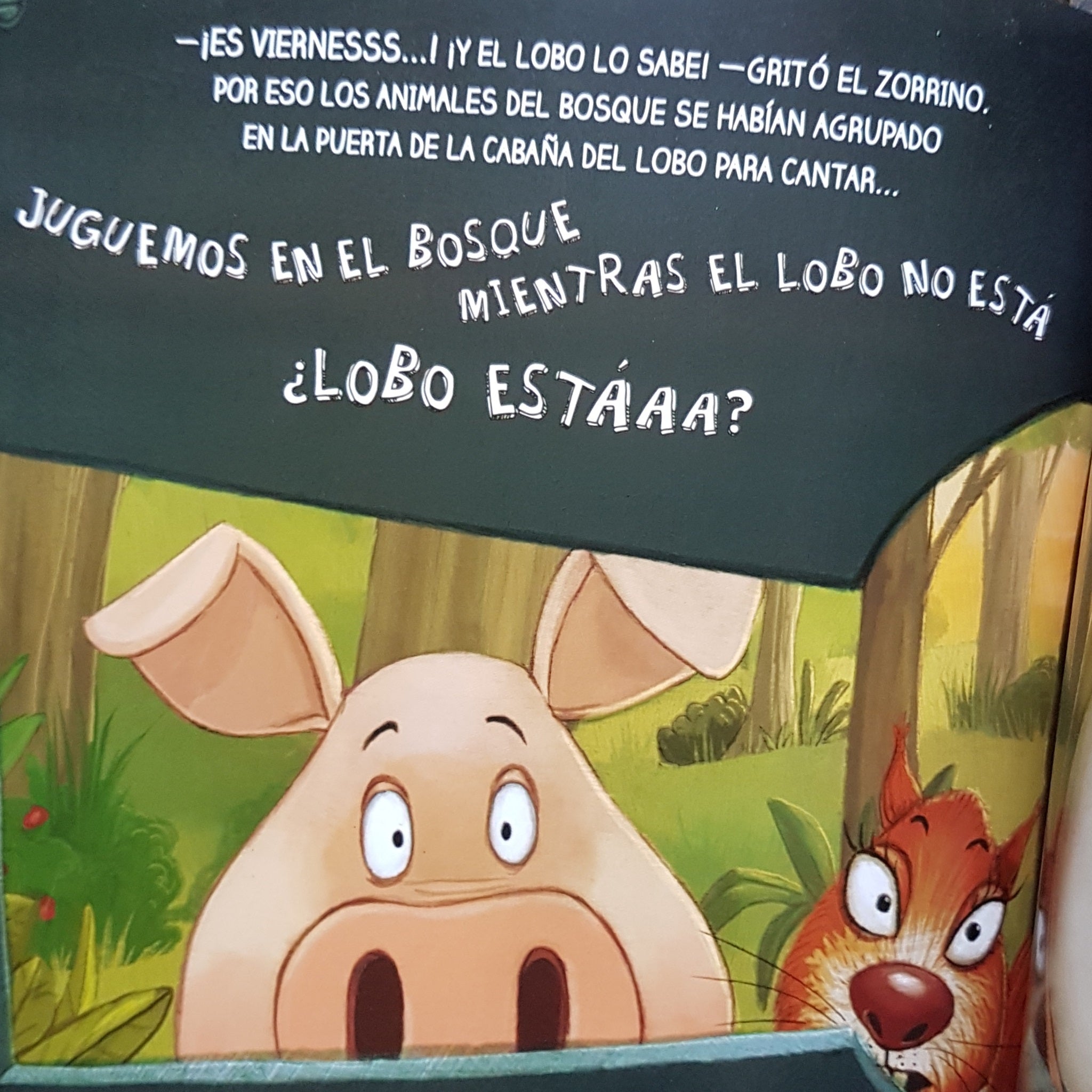 Lobo NO está!