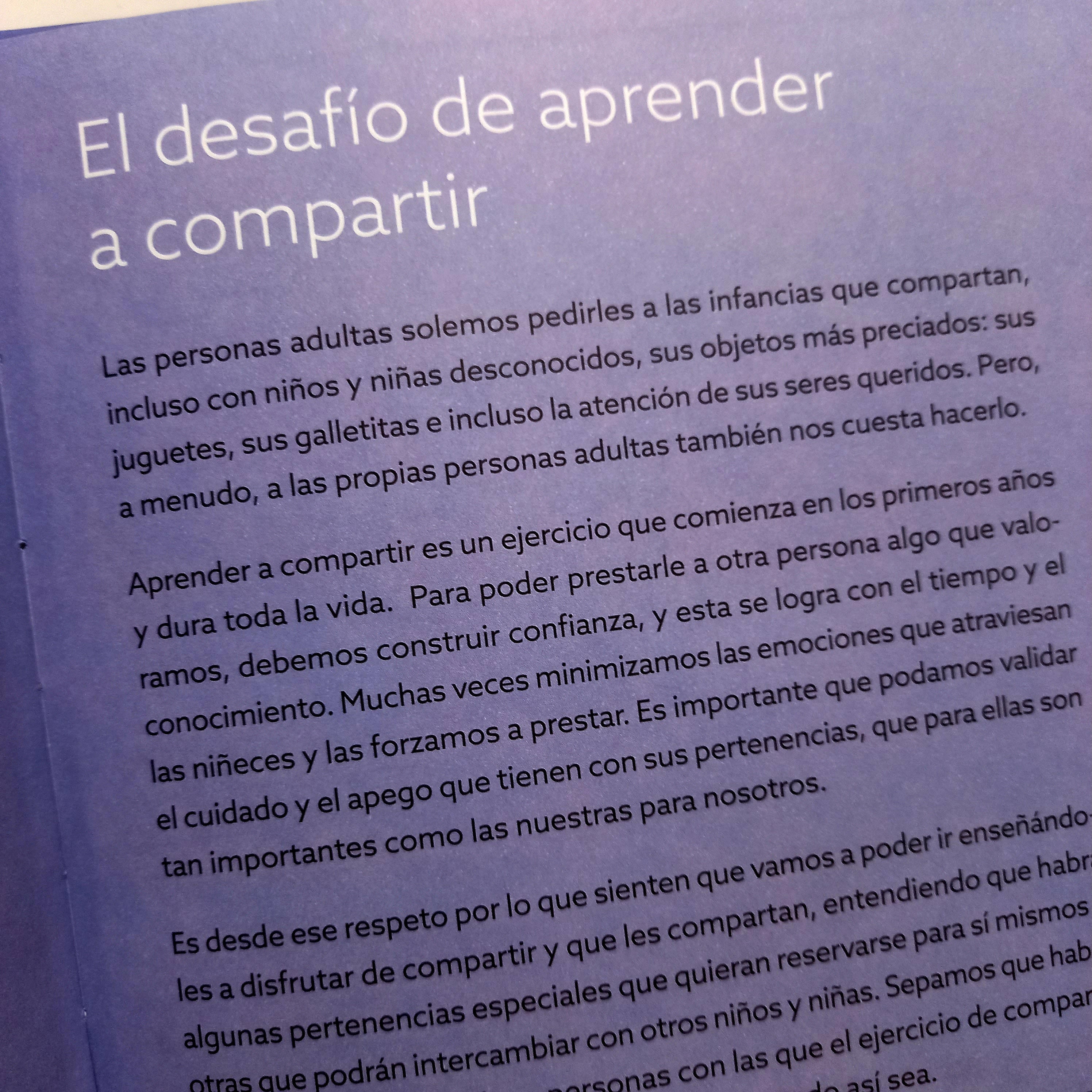 Voy a compartir