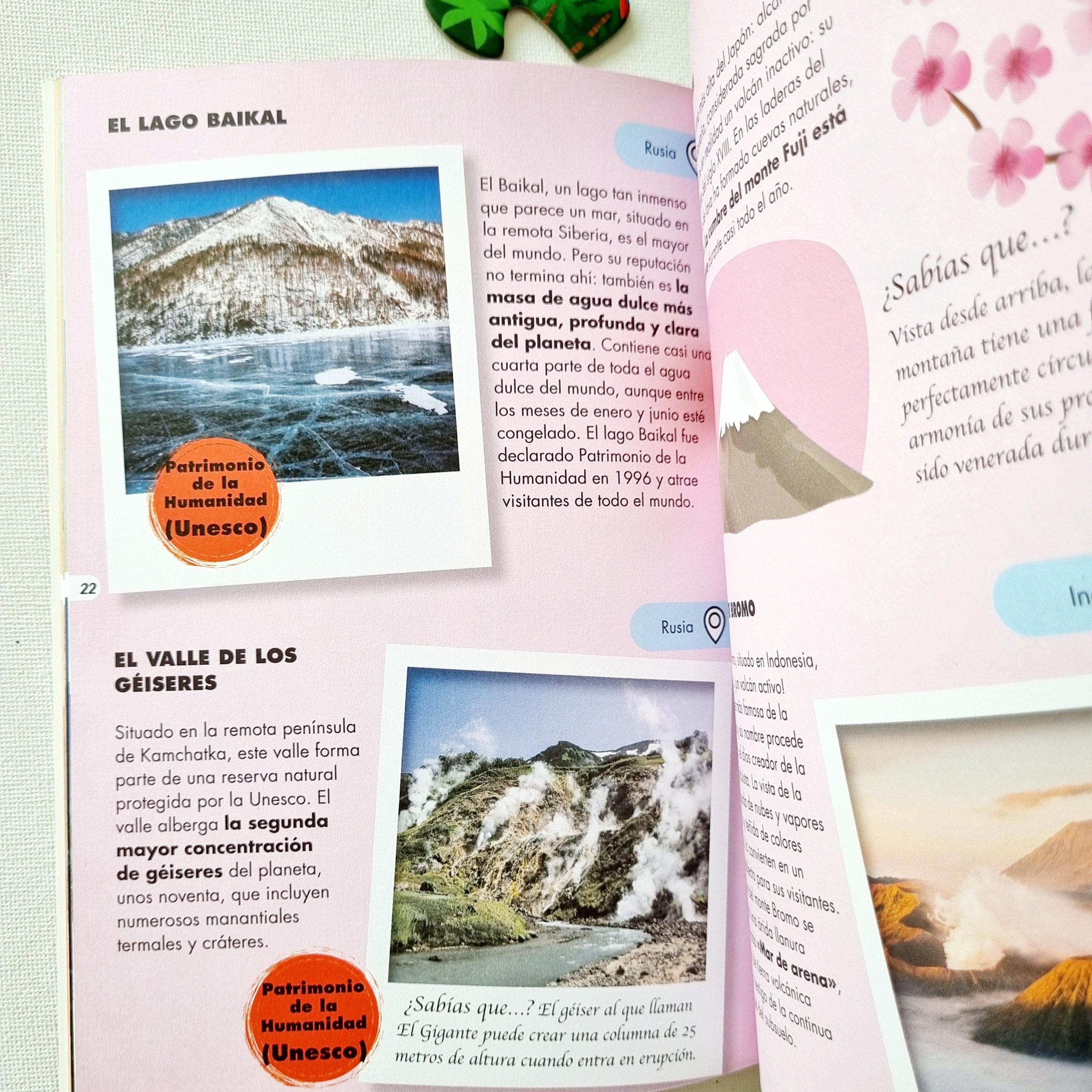 Maravillas de la naturaleza. Viaja, conoce y explora.  Rompecabeza + libro