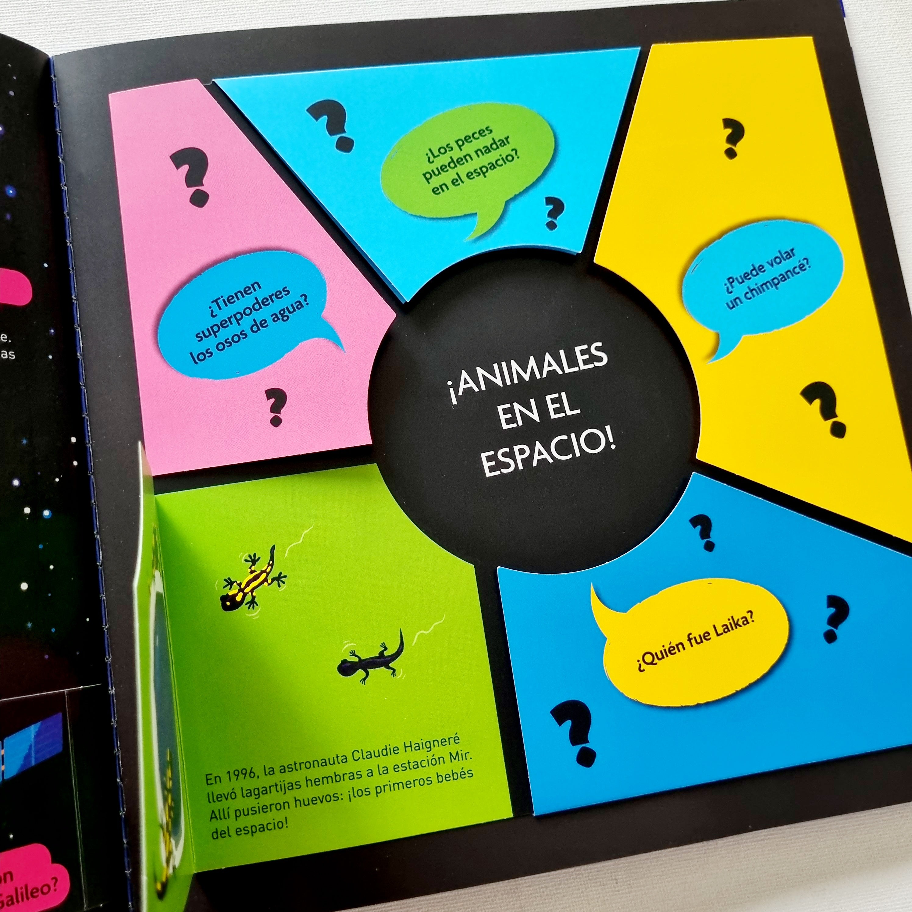 El libro del espacio. Pequeños curiosos