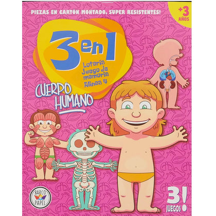 Cuerpo Humano - 3 en 1