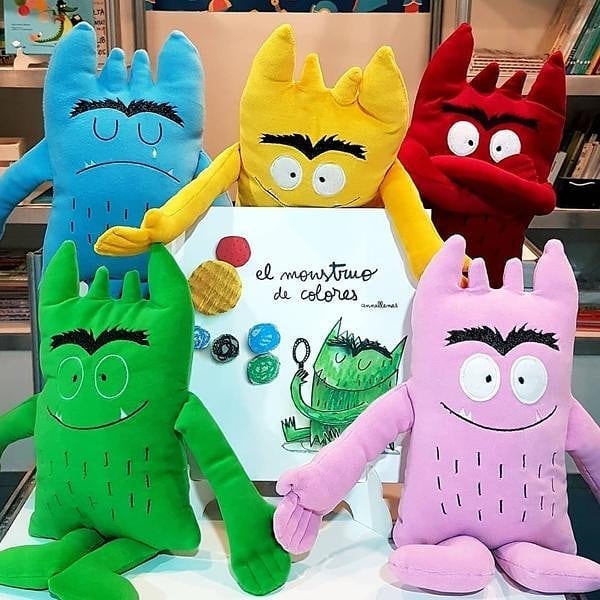 Peluche del Monstruo de colores