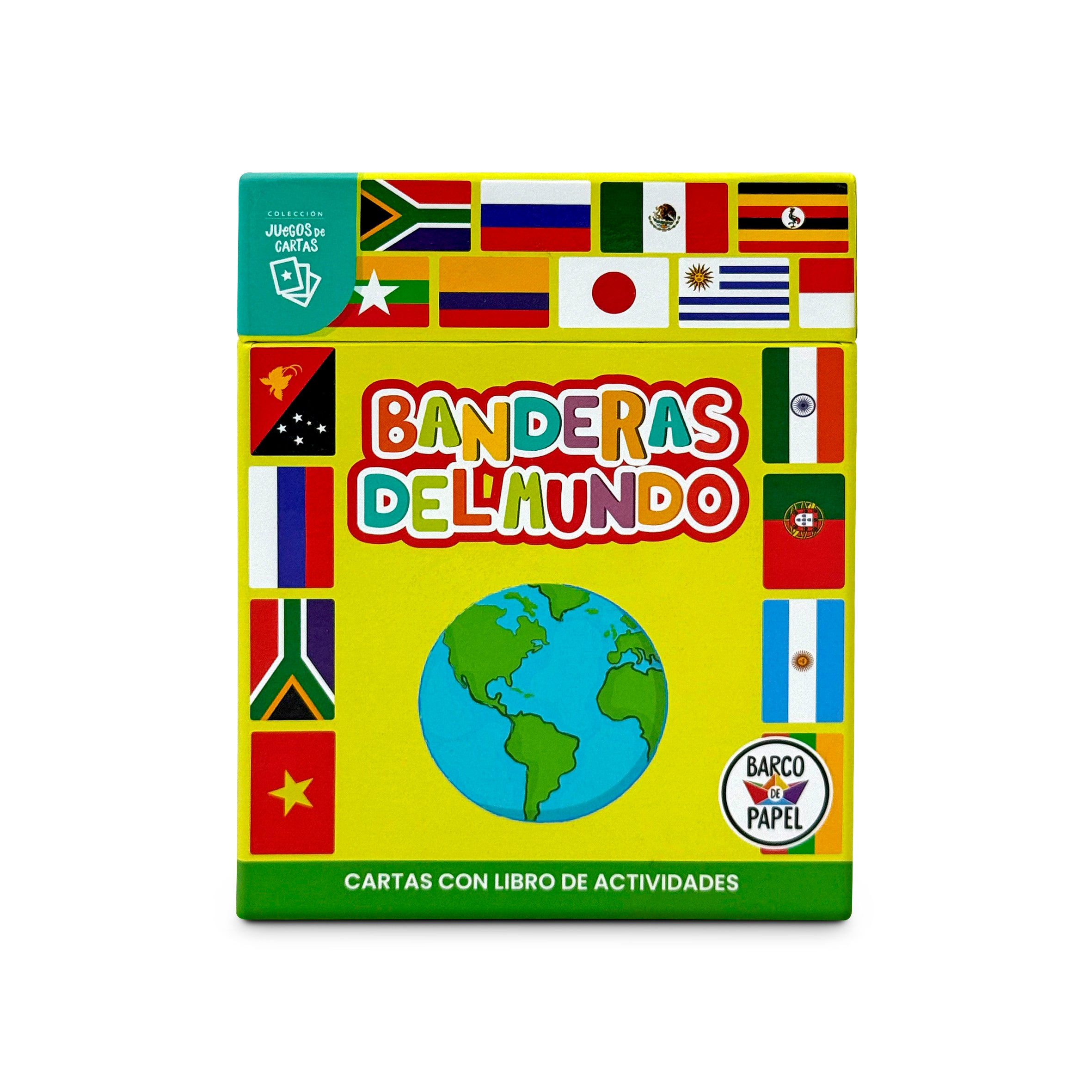 Banderas del mundo. Juego de cartas