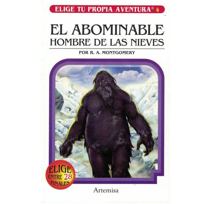 Elije tu propia aventura. El abominable hombre de las nieves