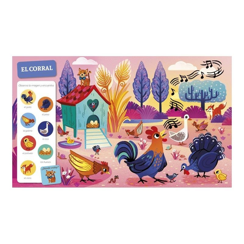 Busca y encuentra para los más pequeños. La granja