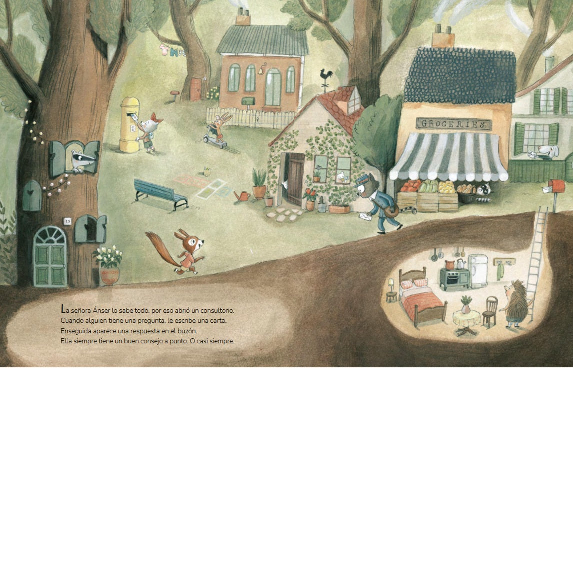 El consultorio de la Señora Anser