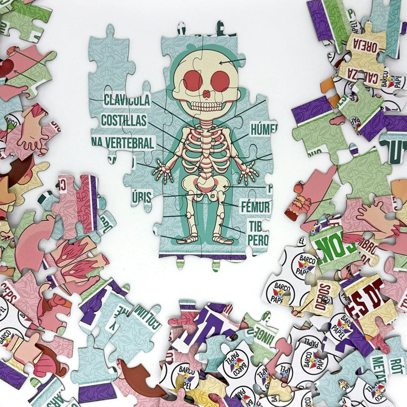 Cuerpo Humano - Rompecabezas de 200 piezas