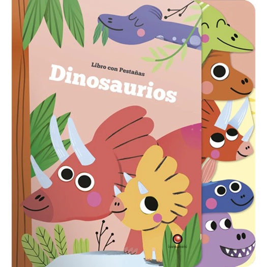 Dinosaurios. Libro con pestañas