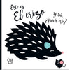 Este es erizo. Y tú quién eres?. Libro de tela