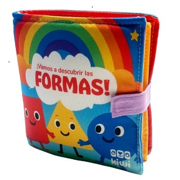 A descubrir las formas - Mini libro de tela sensorial