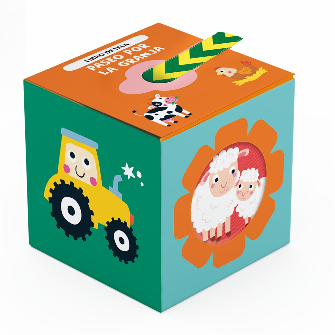 Paseo por la granja. Libro de tela