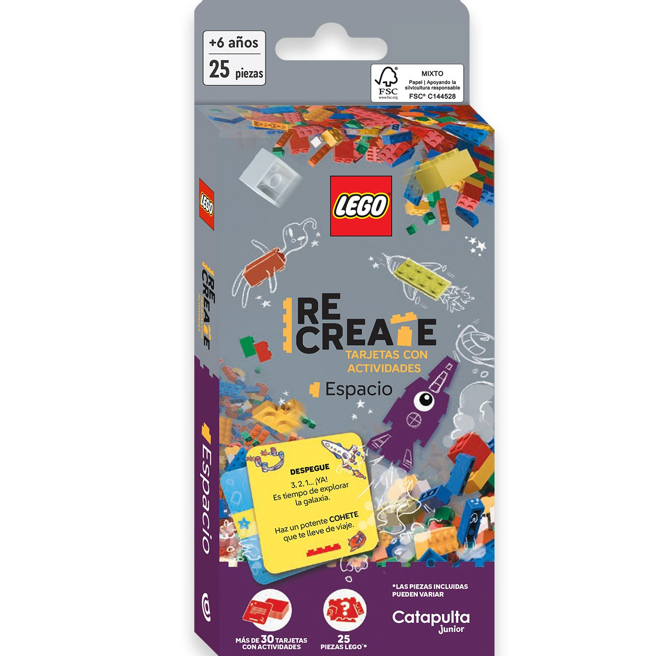 Lego recreate Espacio