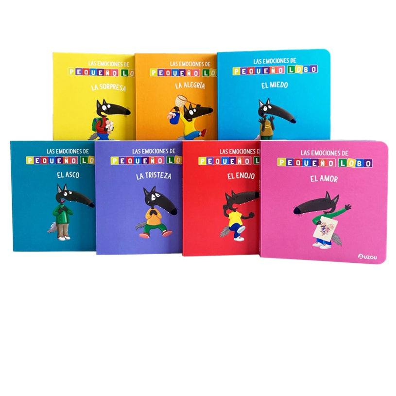 Pequeño Lobo box: Mis 7 libros de las emociones