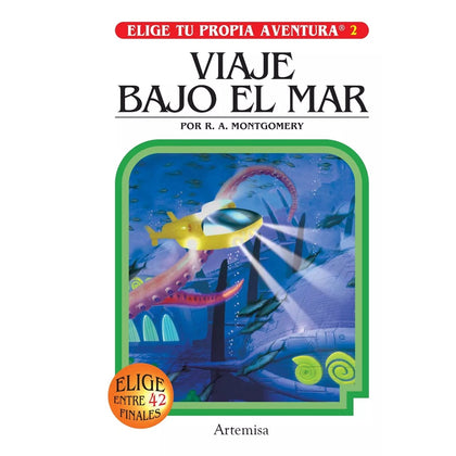 Elije tu propia aventura. Viaje bajo el mar