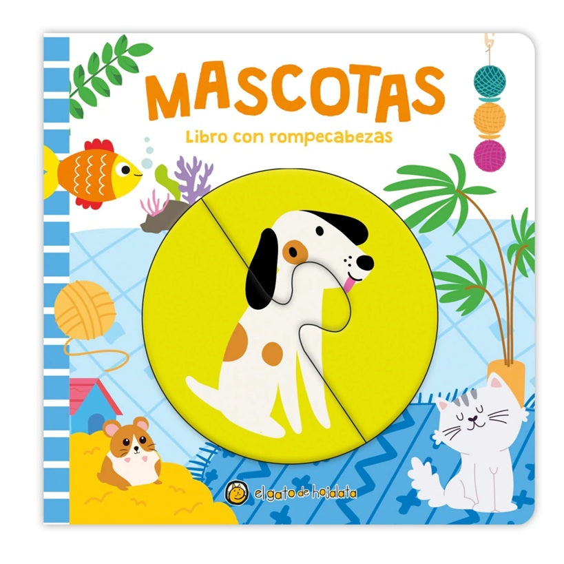 Mascotas. Libro con rompecabezas