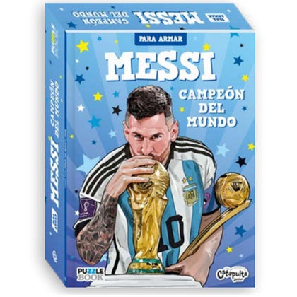 Messi campeón del mundo para armar. Puzzle Book