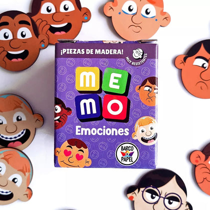 Memo emociones. Juego de la memoria