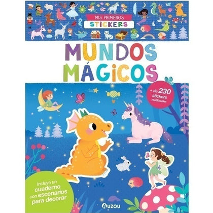 Mundos mágicos. Libro de stickers